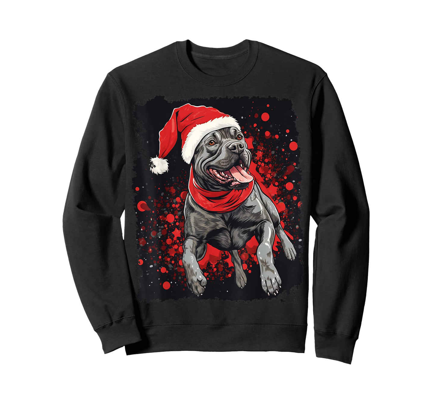 Pop Art Dog Xmas Cane Corso T-Shirt