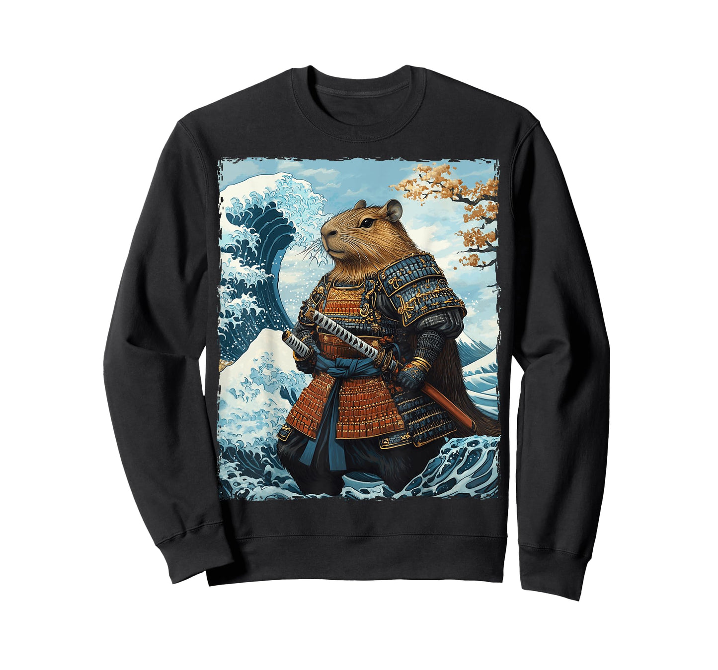 Funny Graphic Capybara Japanese Anime T-Shirt