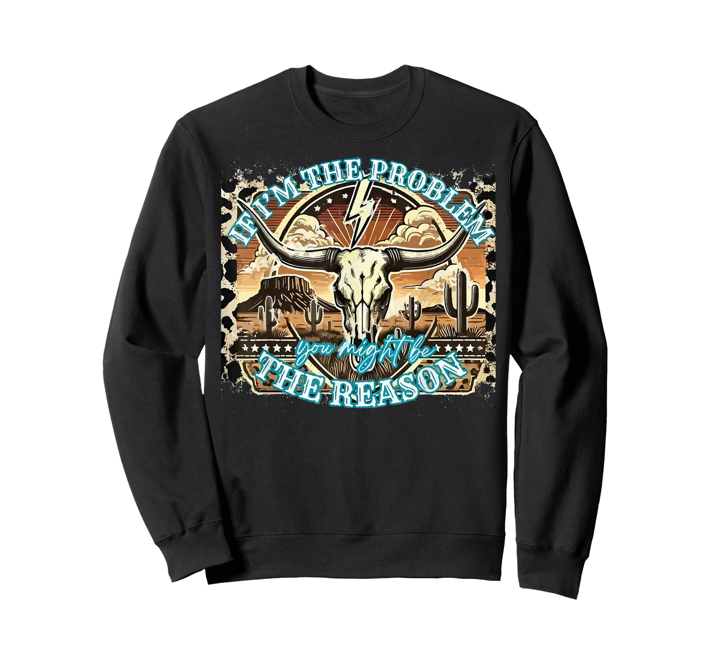 If The Problem Vintage Then You Might Be The Reason Cowgirl T-Shirt