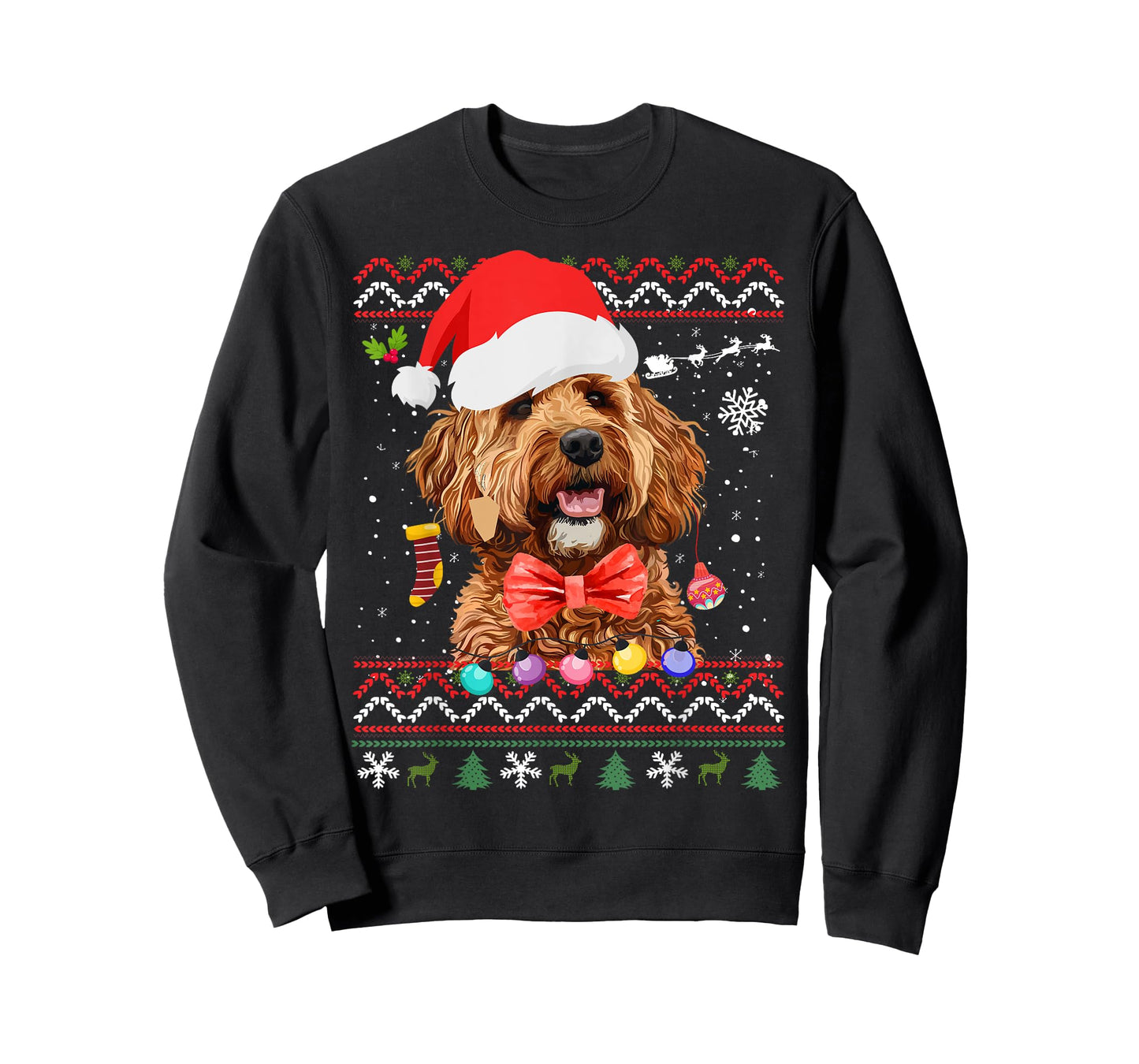 Cavapoo Christmas Outfit Idea For Women & Christmas Cavapoo T-Shirt