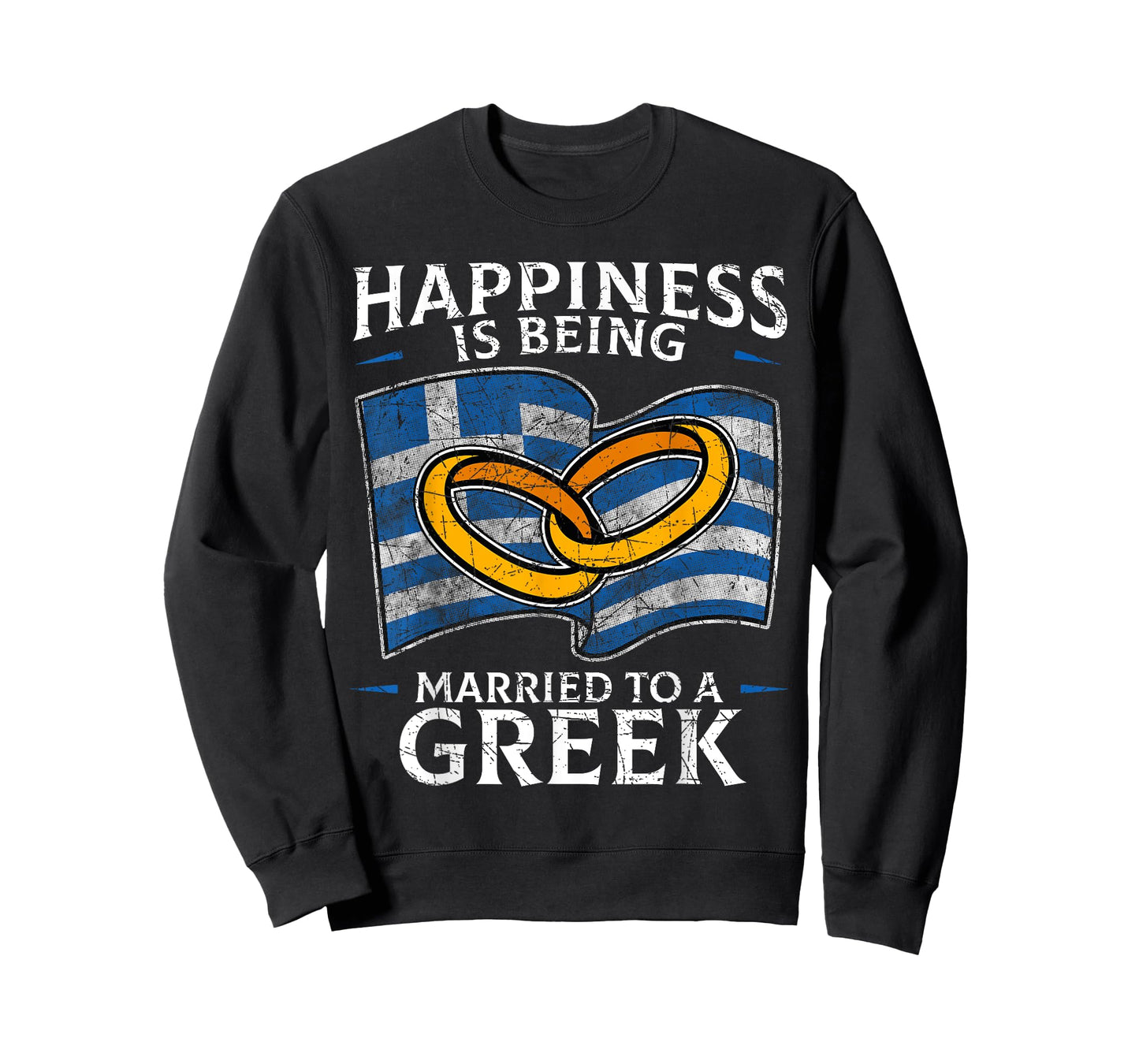 Greek Marriage Greece Married Heritage Flag Culture Roots T-Shirt