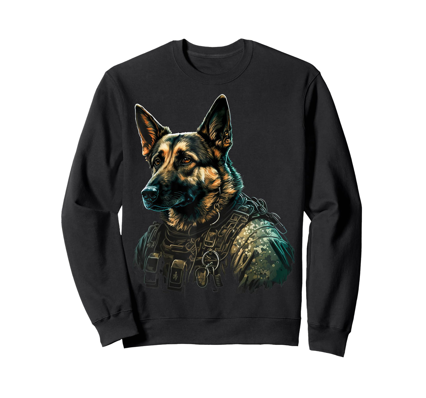 Soldier German Shepherd Army Military German Shepherd T-Shirt