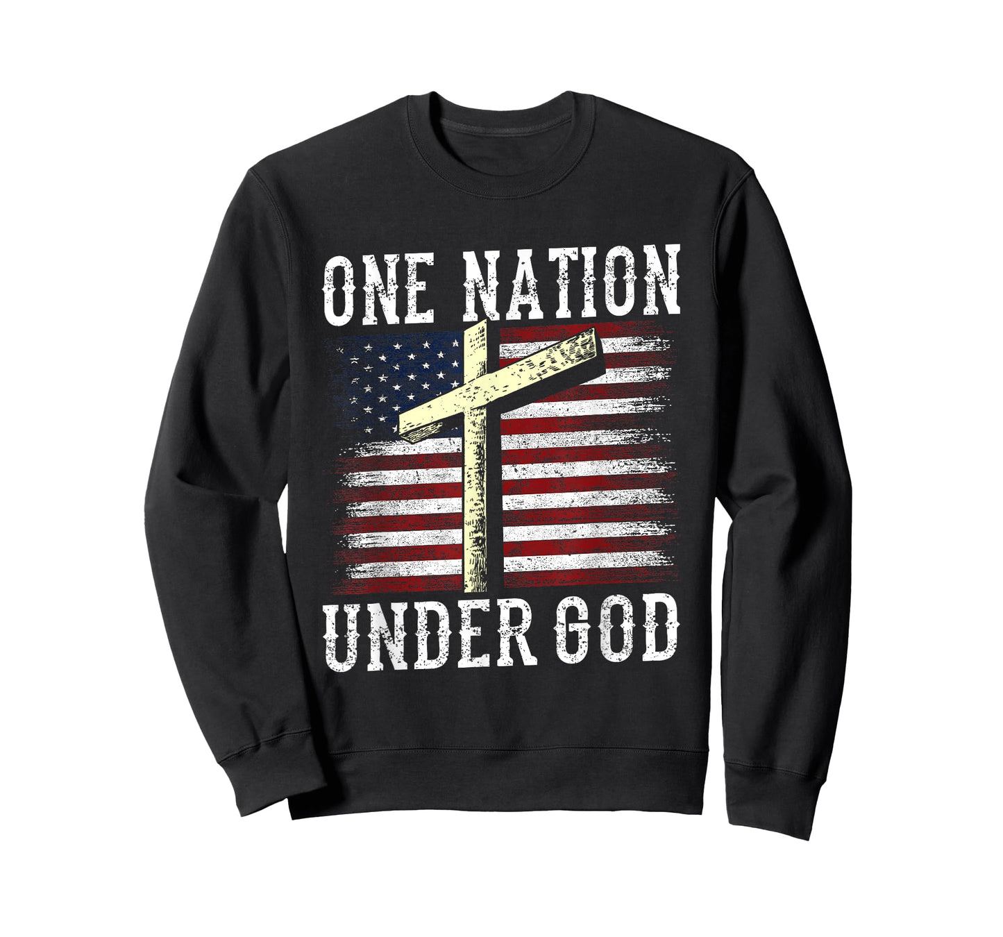 One Nation Under God America American Us Usa Patriotic Us T-Shirt