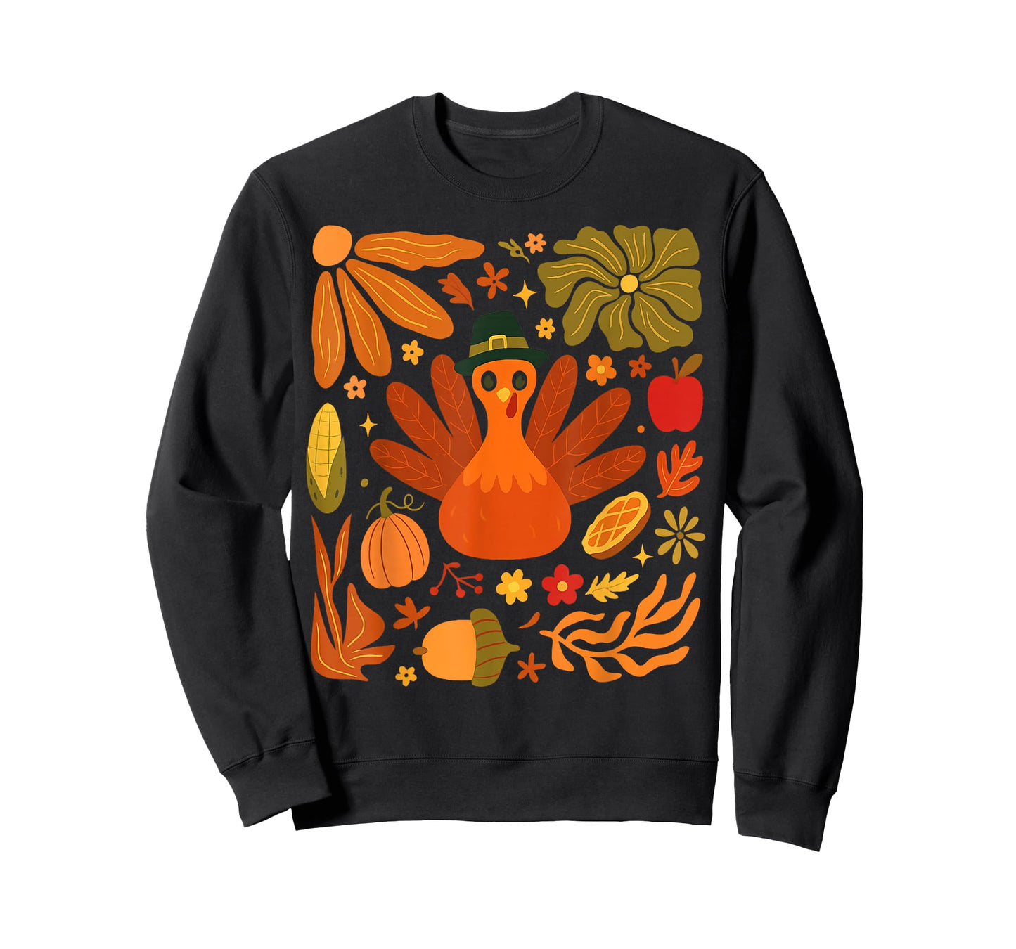 Turkey Pumpkin Season Thanksgiving Coquette Bow Funny Autumn T-Shirt
