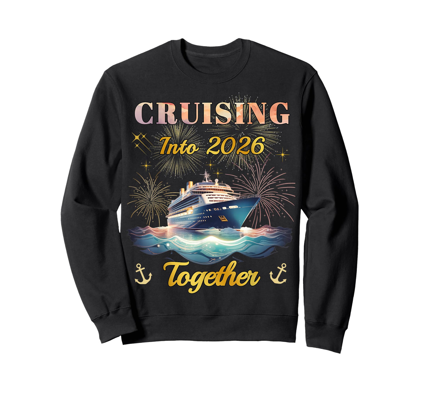 Cruising into 2026 Together Matching Cruise Celebration T-Shirt