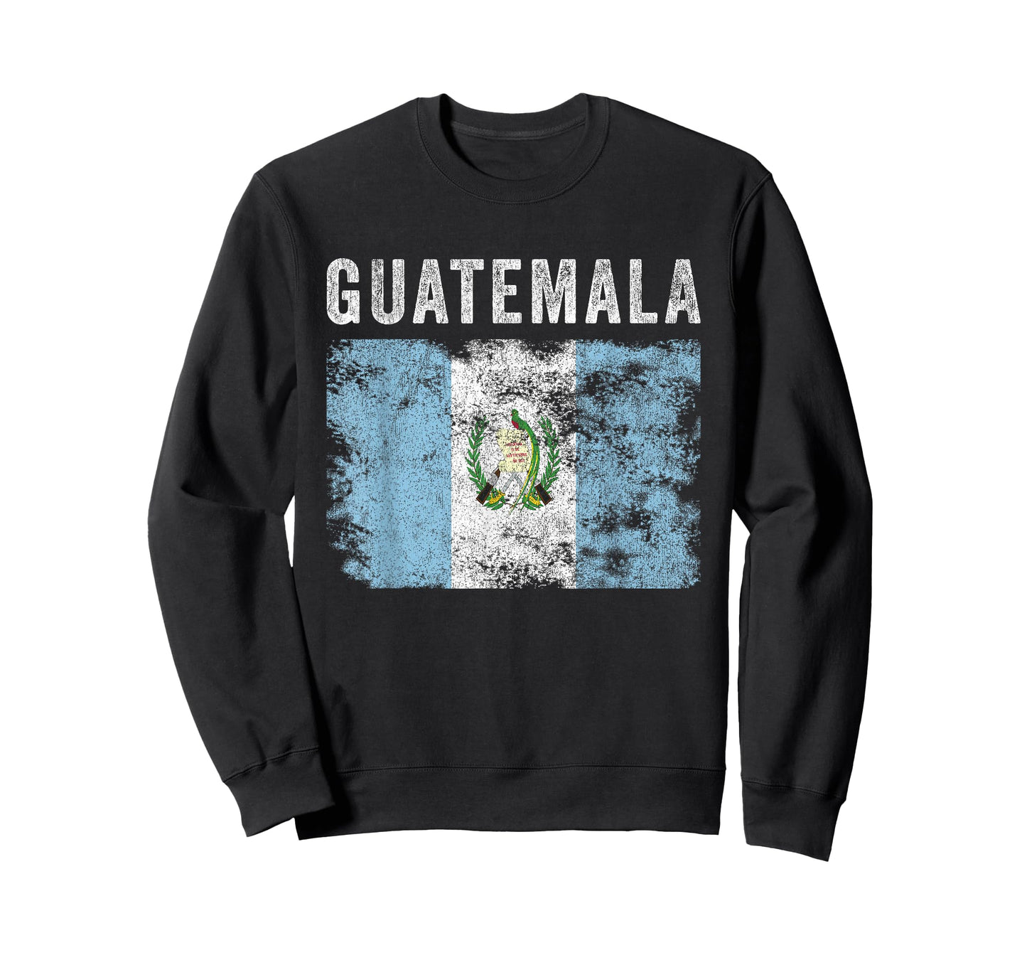 Guatemala Flag Distressed - Men Women Kids - Guatemalan Flag T-Shirt