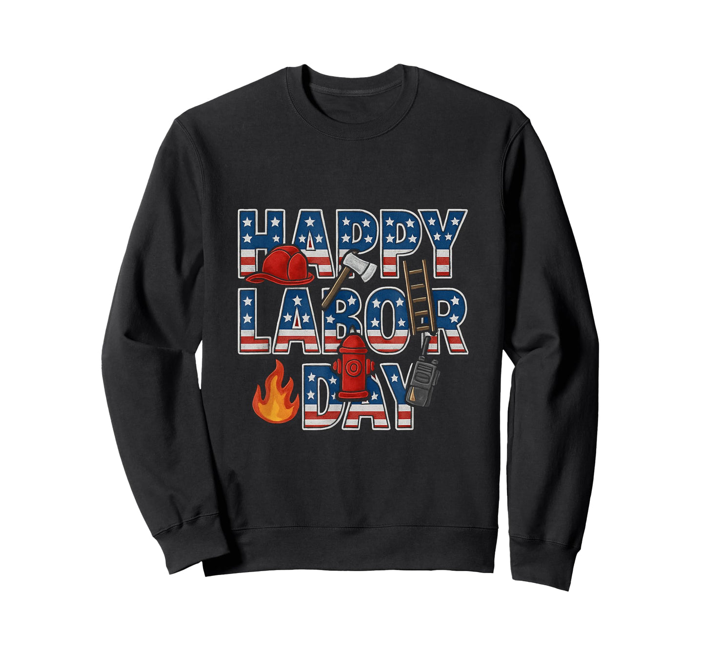 Labor Day Tshirt 2018 American Flag Labor Day Tee Women Men T-Shirt