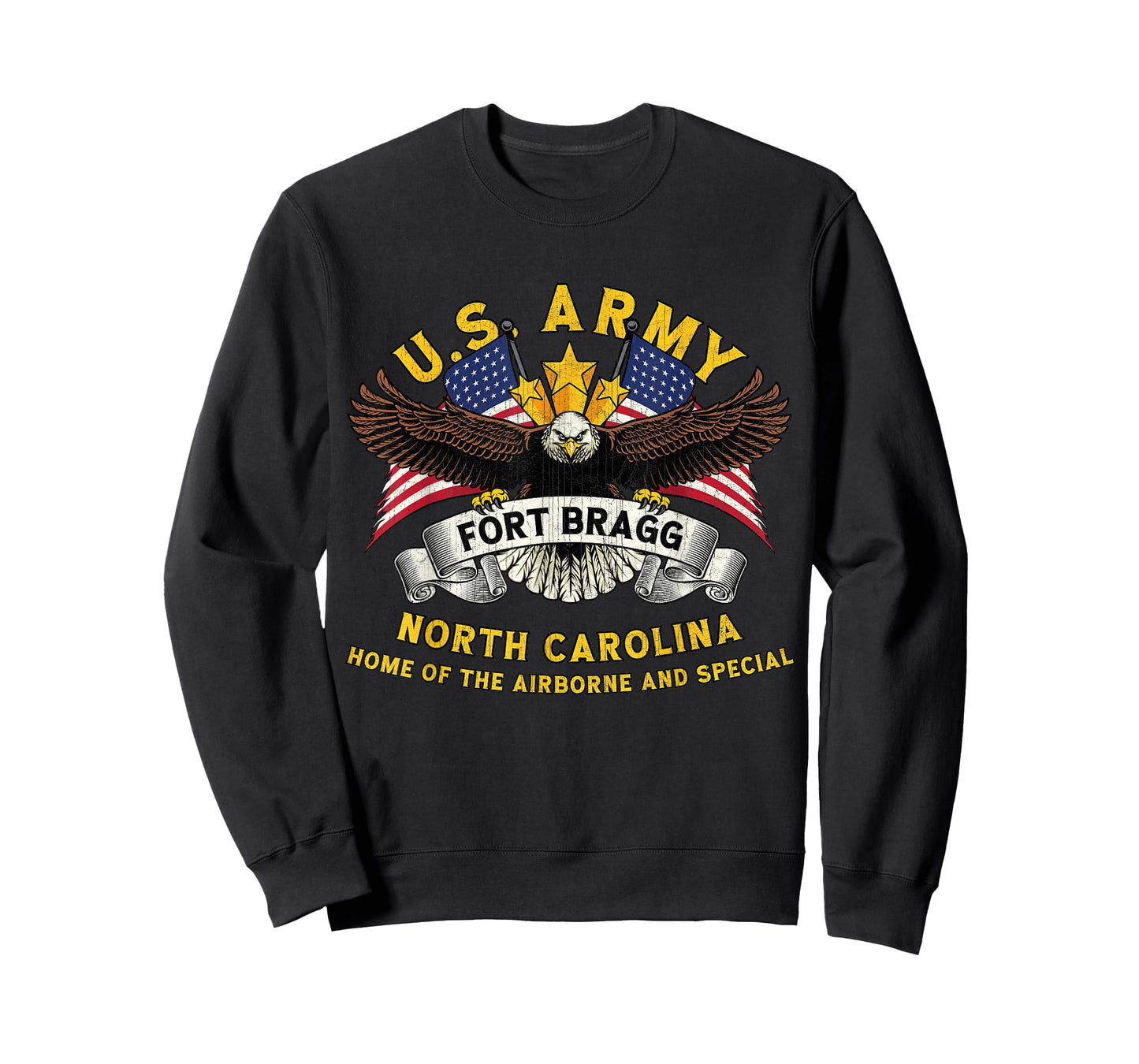 Fort Bragg North Carolina NC Military Base Veterans Day Tee T-Shirt