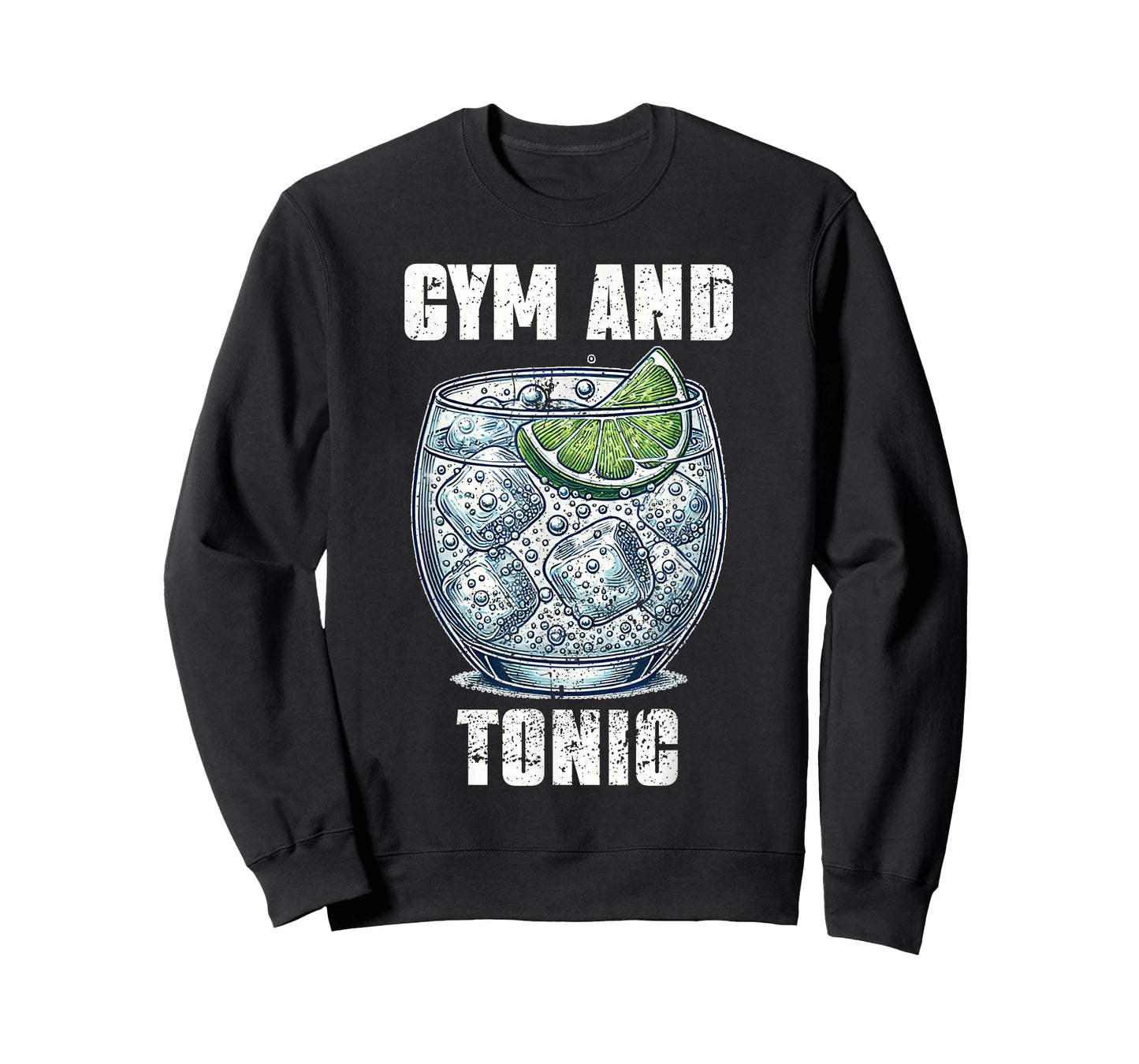 Funny Workout Pun Gym And Tonic Humor Exercise Fitness T-Shirt