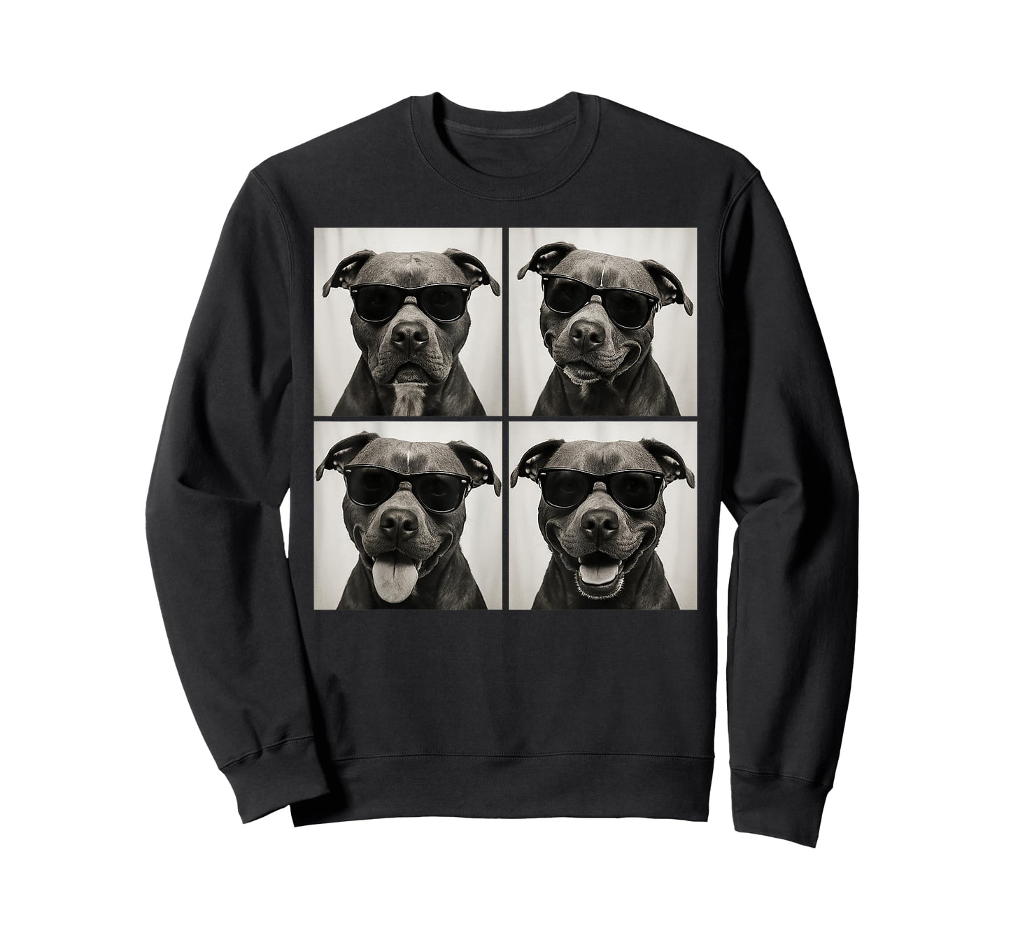 Funny Pit Bull Lover Cute Pittie Dog Photo Booth T-Shirt for Men Women Kids