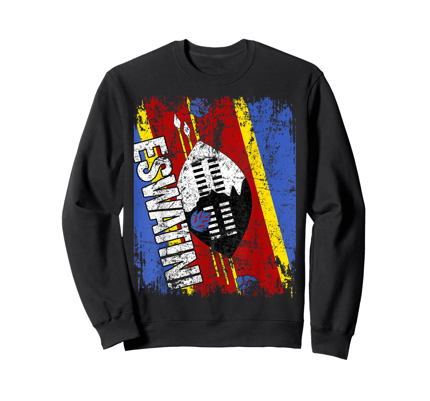 ESWATINI Flag Vintage Distressed SWAZILAND ESWATINI SWAZI T-Shirt