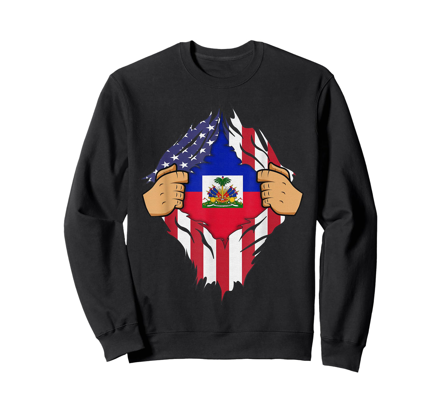 HAITIAN FLAG HAITI Men Women Kids Gift T-Shirt