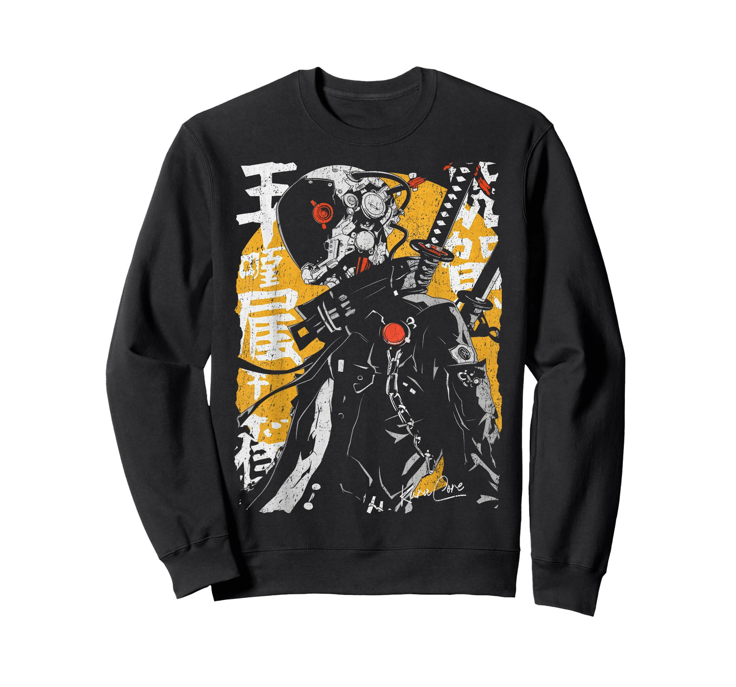 Japanese Streetwear Cyberpunk Y2K Techwear Retro Manga Anime T-Shirt