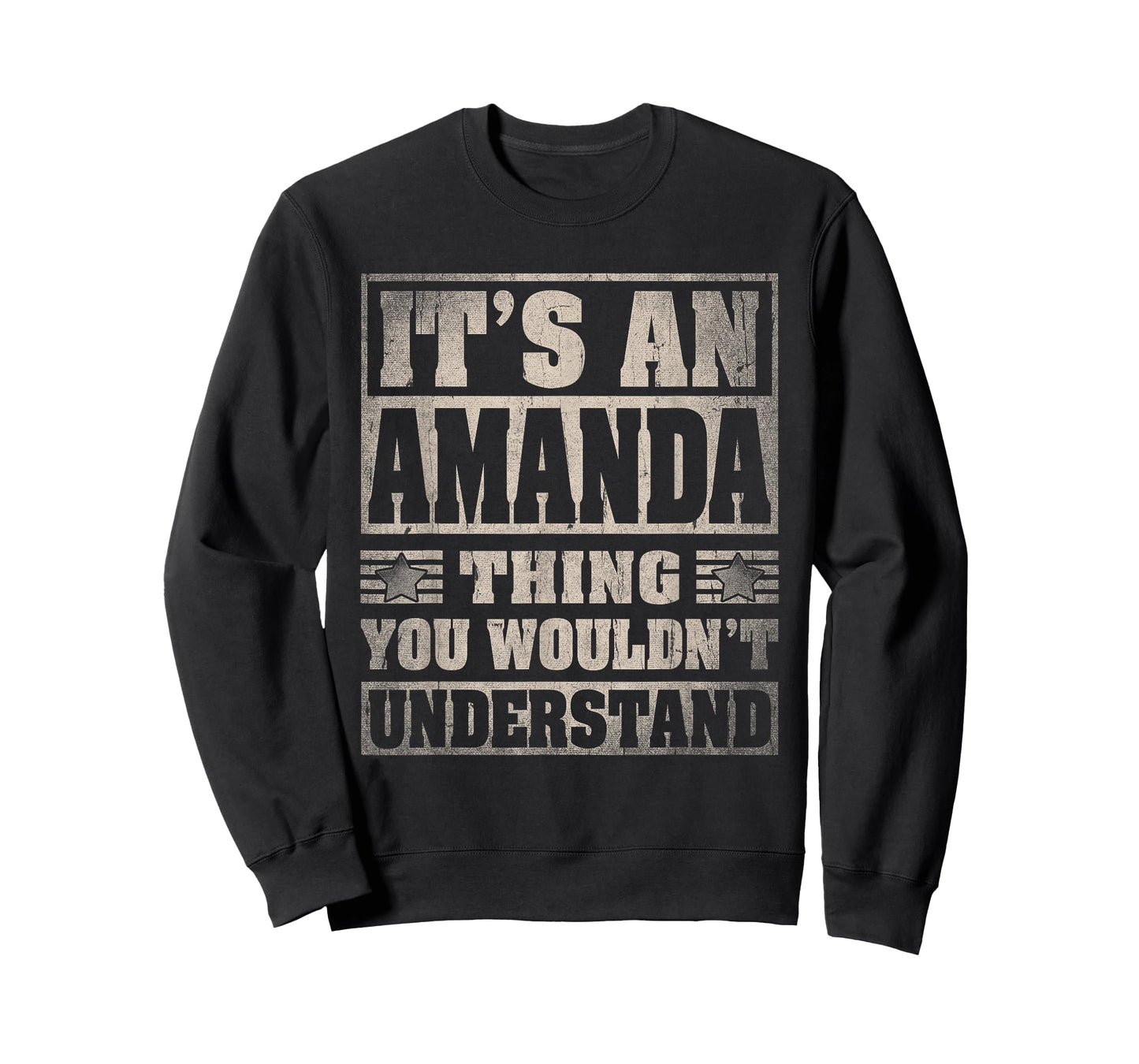 Amanda First Name Shirt It's An Amanda Thing T-Shirt