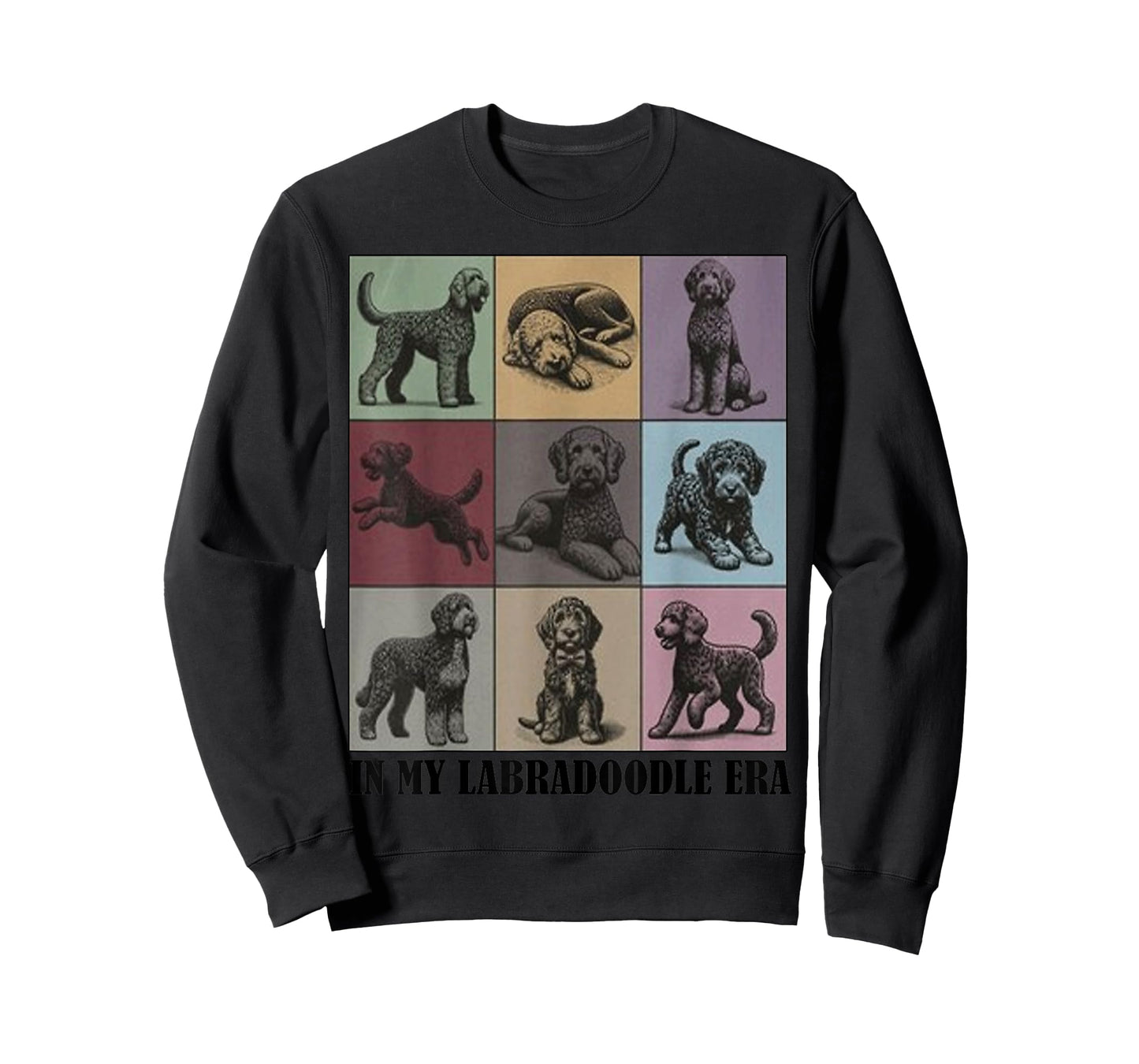 funny Dog Mama Quote In My Labradoodle Doodle Era Cool dog T-Shirt