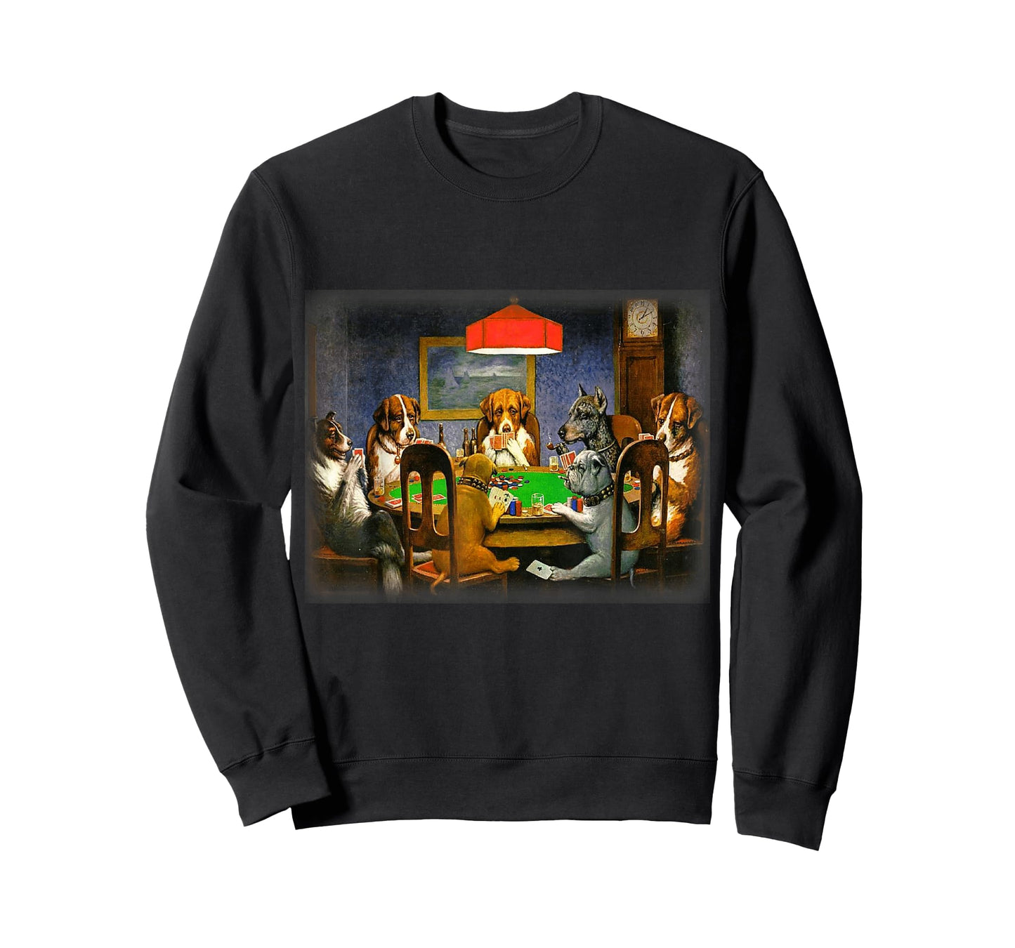 Dogs Playing Poker | A Friend in Need | Funny Dog Lover Art T-Shirt