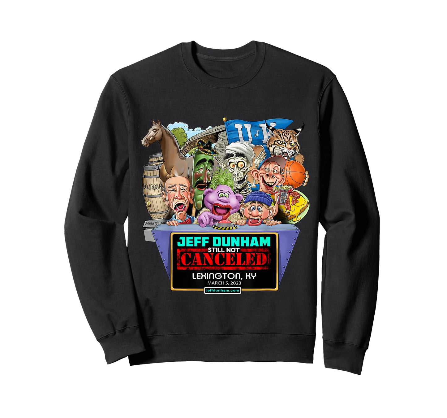 Jeff Dunham Lexington, KY (2023) T-Shirt