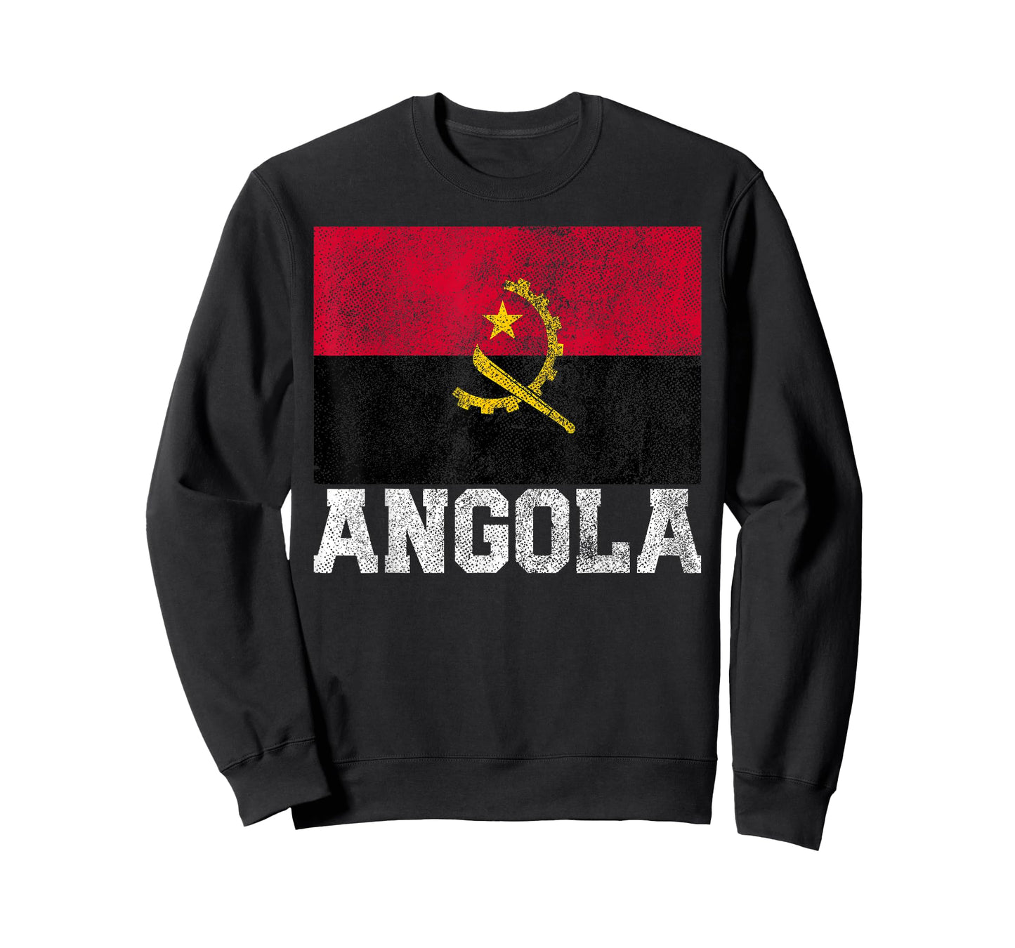 Angola Flag National Pride Roots Country Family Nationality T-Shirt