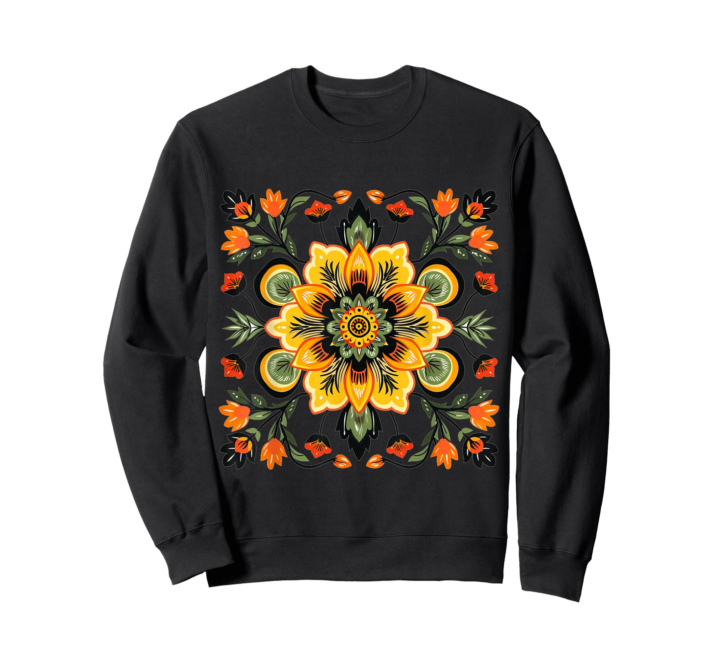 Cool Mexican Flower Costume for Boys and Girls T-Shirt