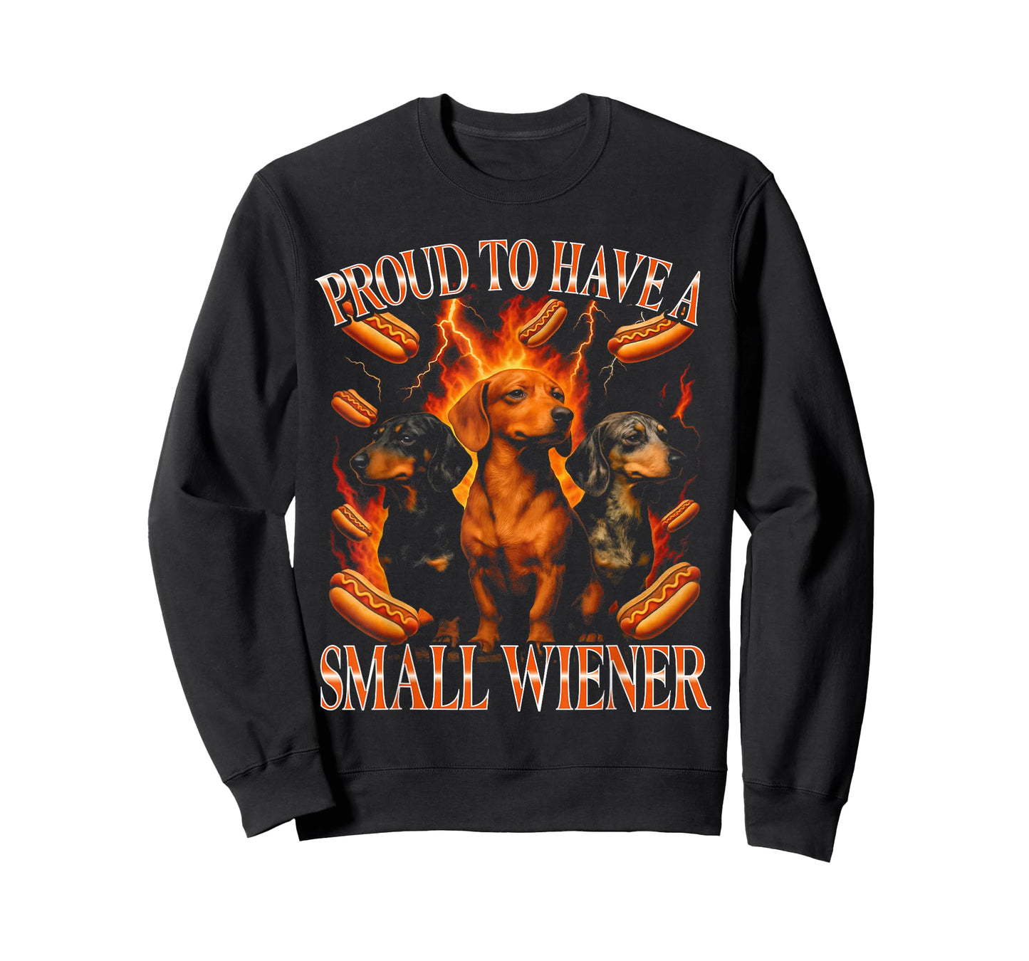 Proud to Have A Small Wiener Funny Bootleg Dachshund Dog T-Shirt