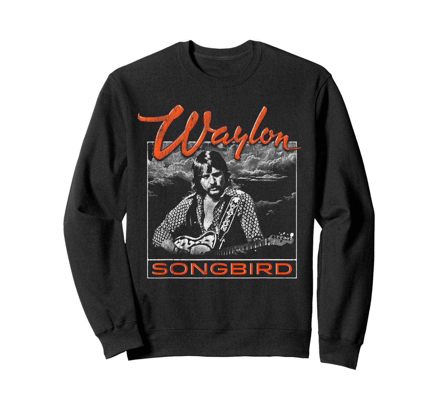 Waylon Jennings - Official Merchandise - Songbird Album T-Shirt