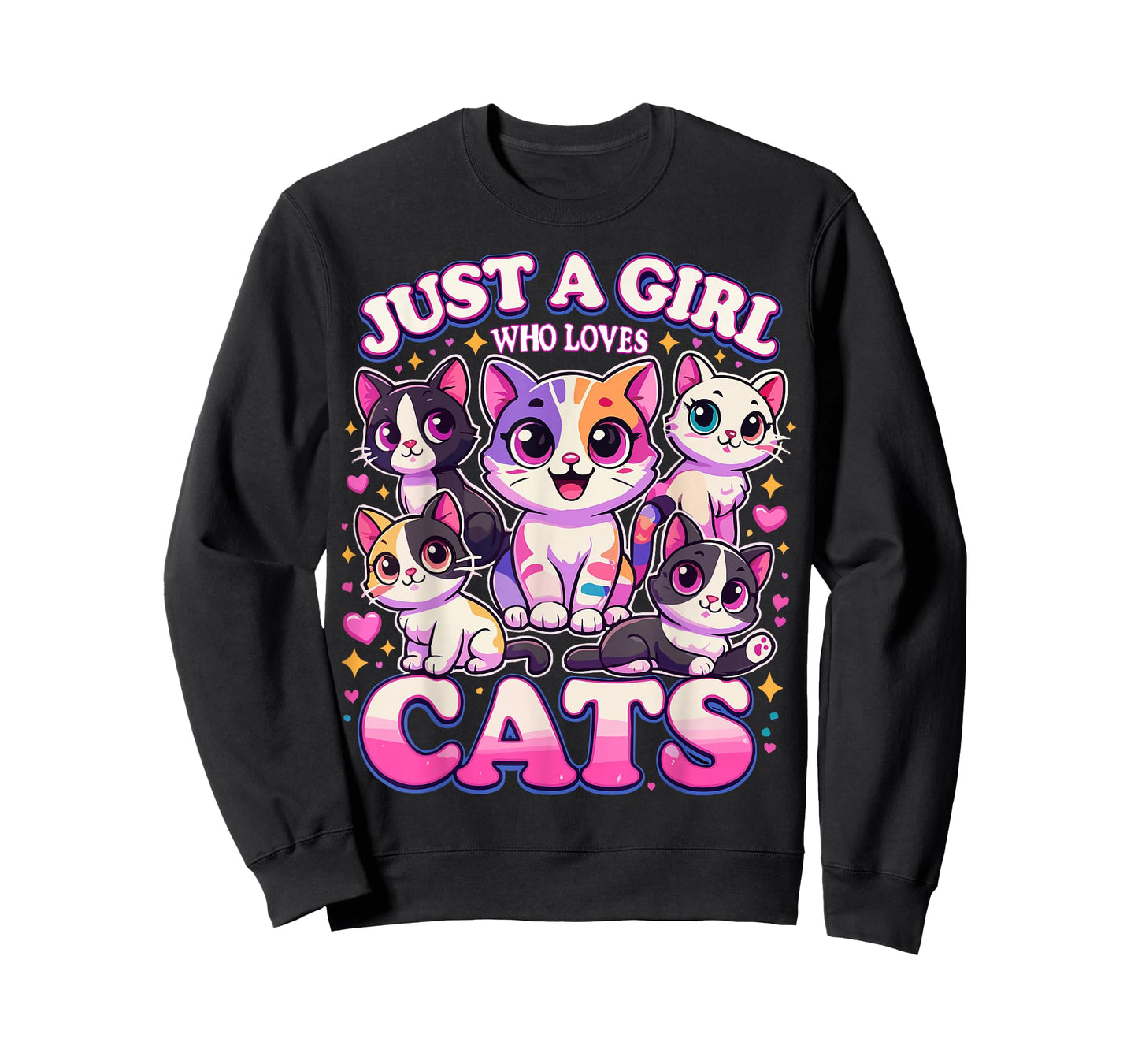 Cat Just a Girl Who Loves Cats T-Shirt