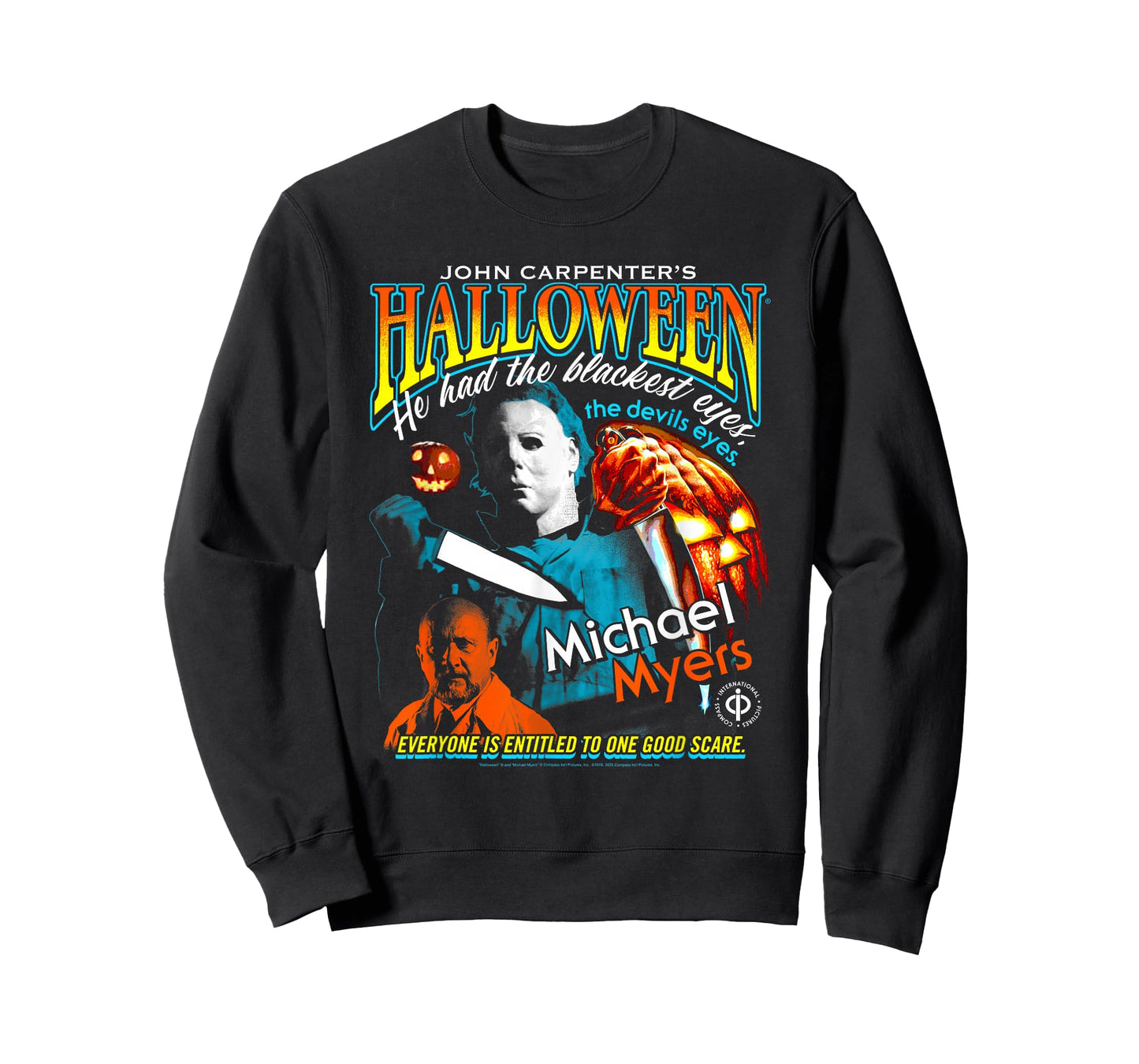Halloween 90's Bootleg Colorful Poster Horror Movie T-Shirt