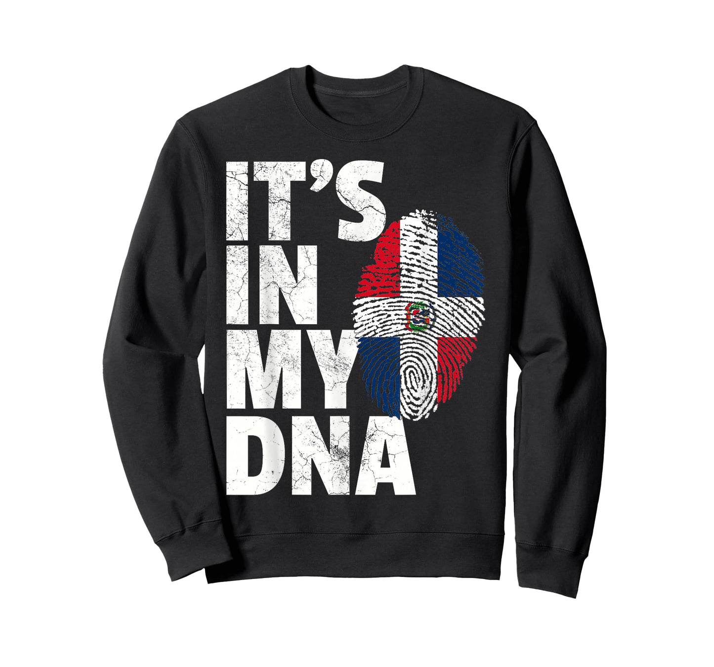 ITS IN MY DNA Dominican Republic Flag Pride National Country T-Shirt