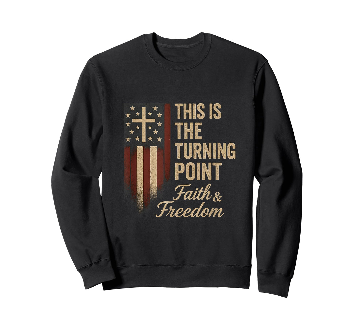 This is The Turning Point Patriotic Faith USA T-Shirt
