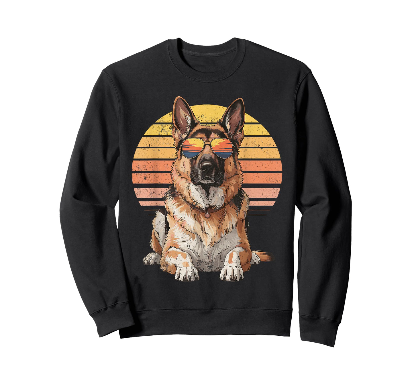 Cool Cool German Shepherd Mom Dad Gift Vintage Dog Owners T-Shirt