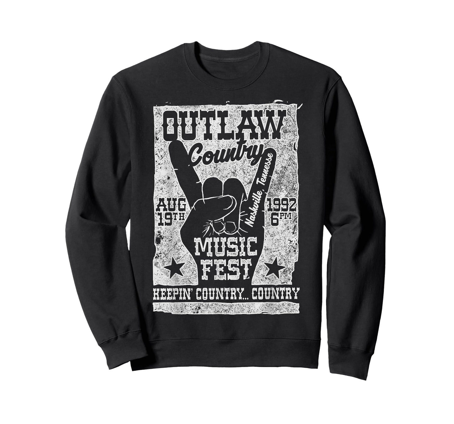 Outlaw Country Music Fest Nashville Vintage T-Shirt