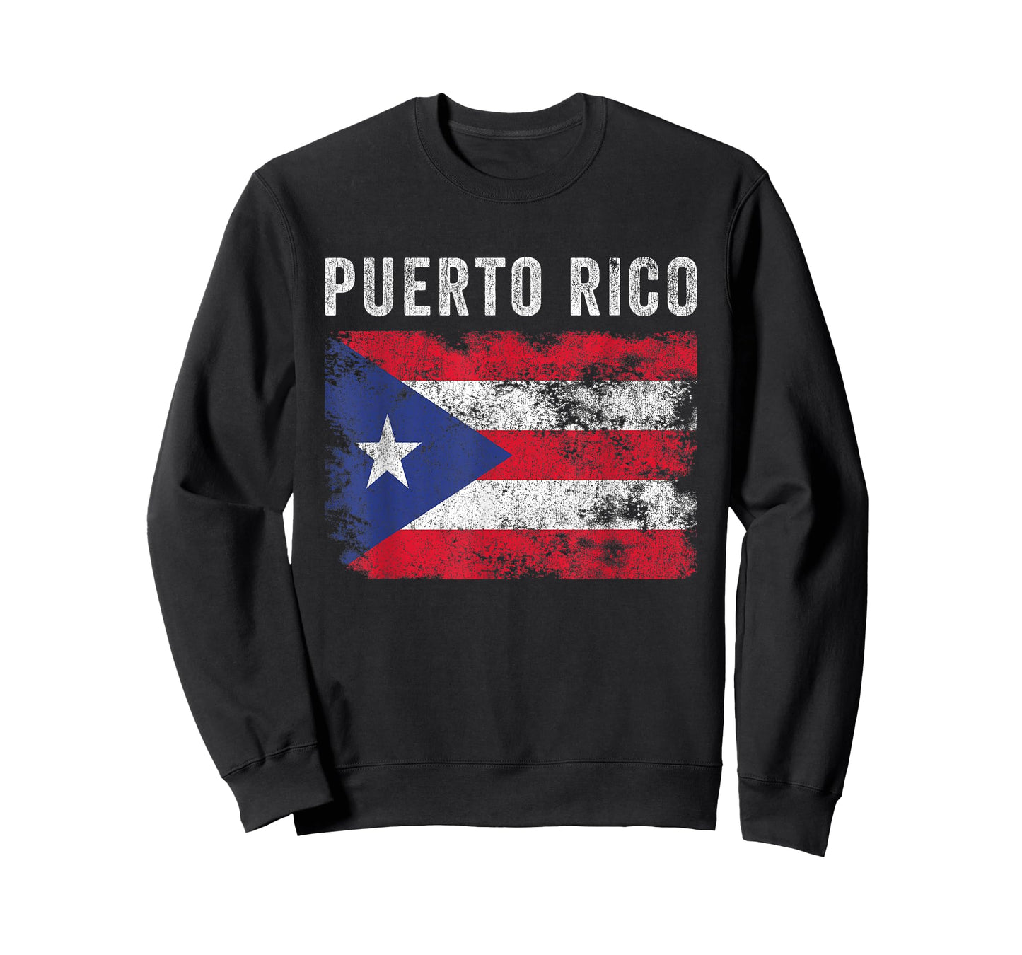 Puerto Rico Flag Distressed - Men Women - Puerto Rican Flag T-Shirt
