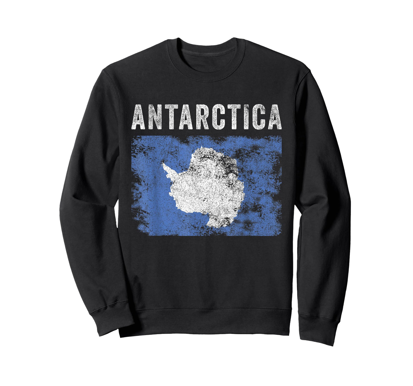 Antarctica Flag Distressed - Men Women Kids - Antarctic Flag T-Shirt