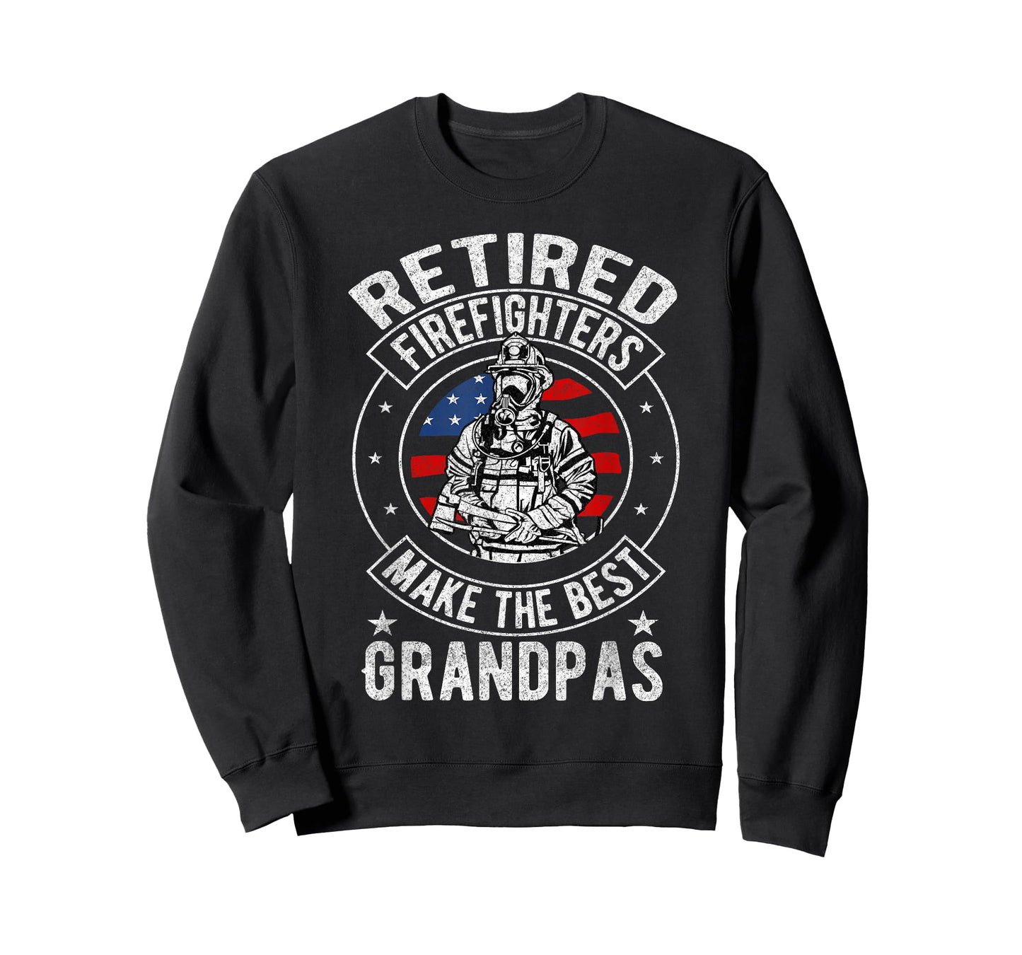 Retired Firefighter Grandpa Fireman Retirement T-Shirt