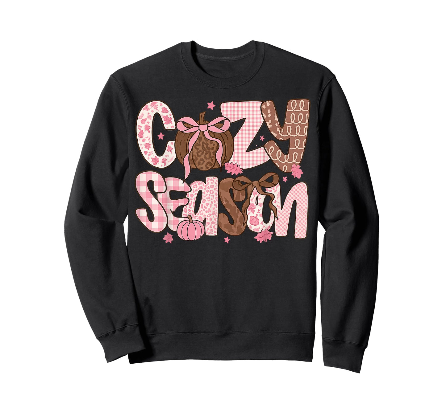 Cozy Season Fall Thanksgiving Cozy Vibes Funny Pumpkin T-Shirt