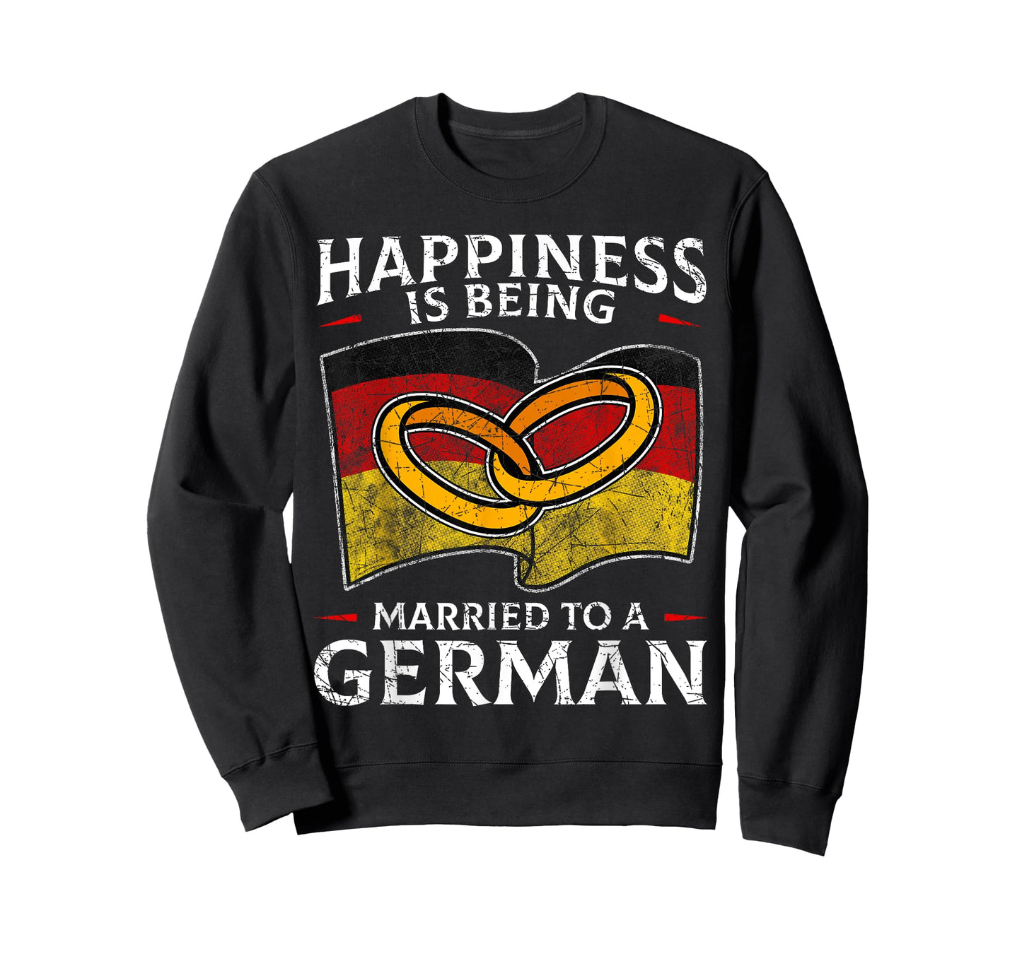 German Shirt Germany Flag Wedding Ring Marriage T-Shirt
