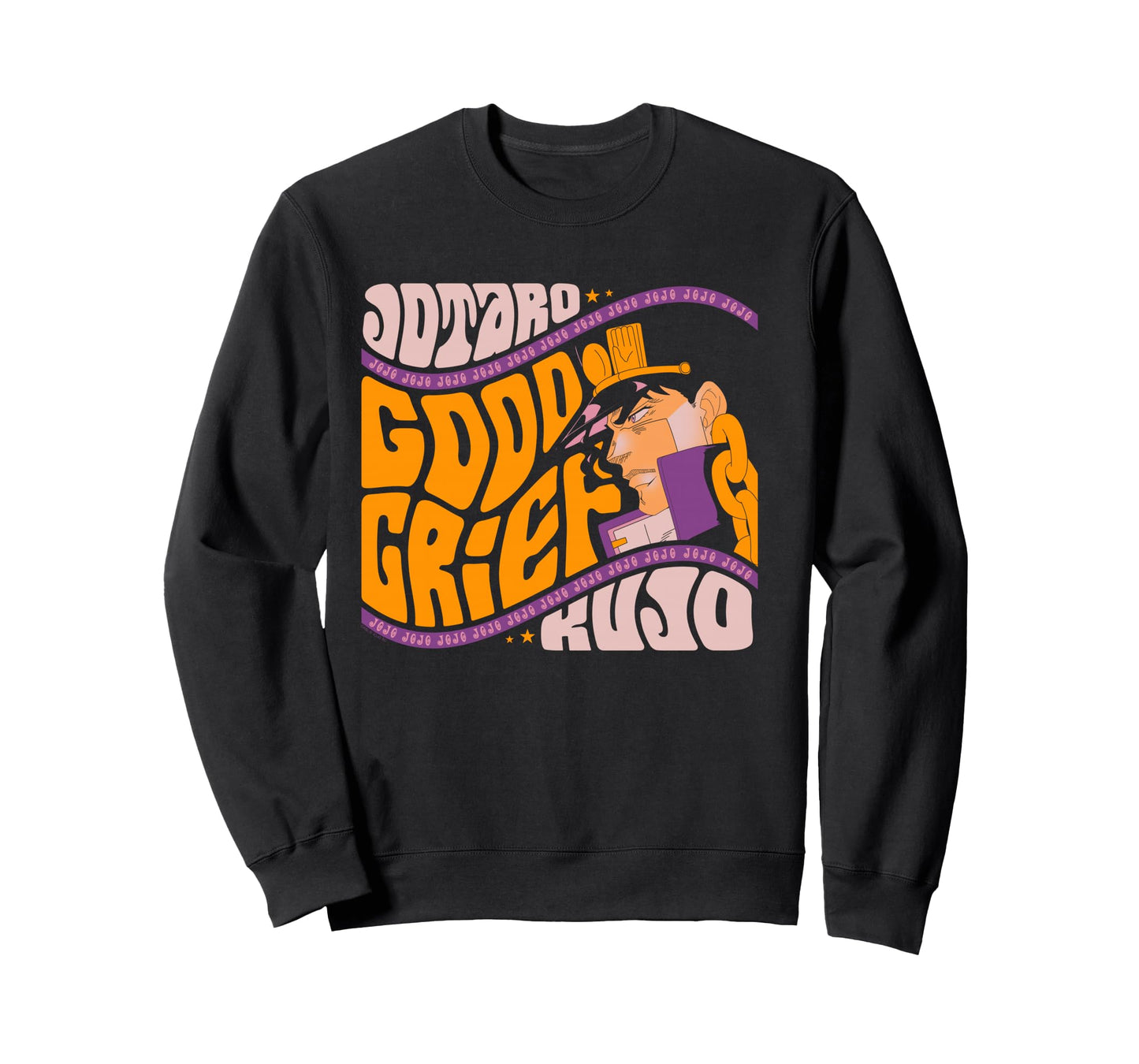 JoJo's Bizarre Adventure Good Grief Jotaro Yare Yare Daze Long Sleeve T-Shirt