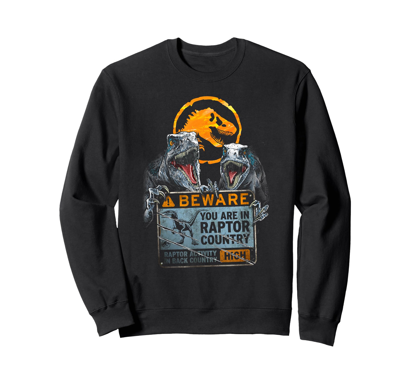 Jurassic World: Dominion Beware You Are In Raptor Country T-Shirt
