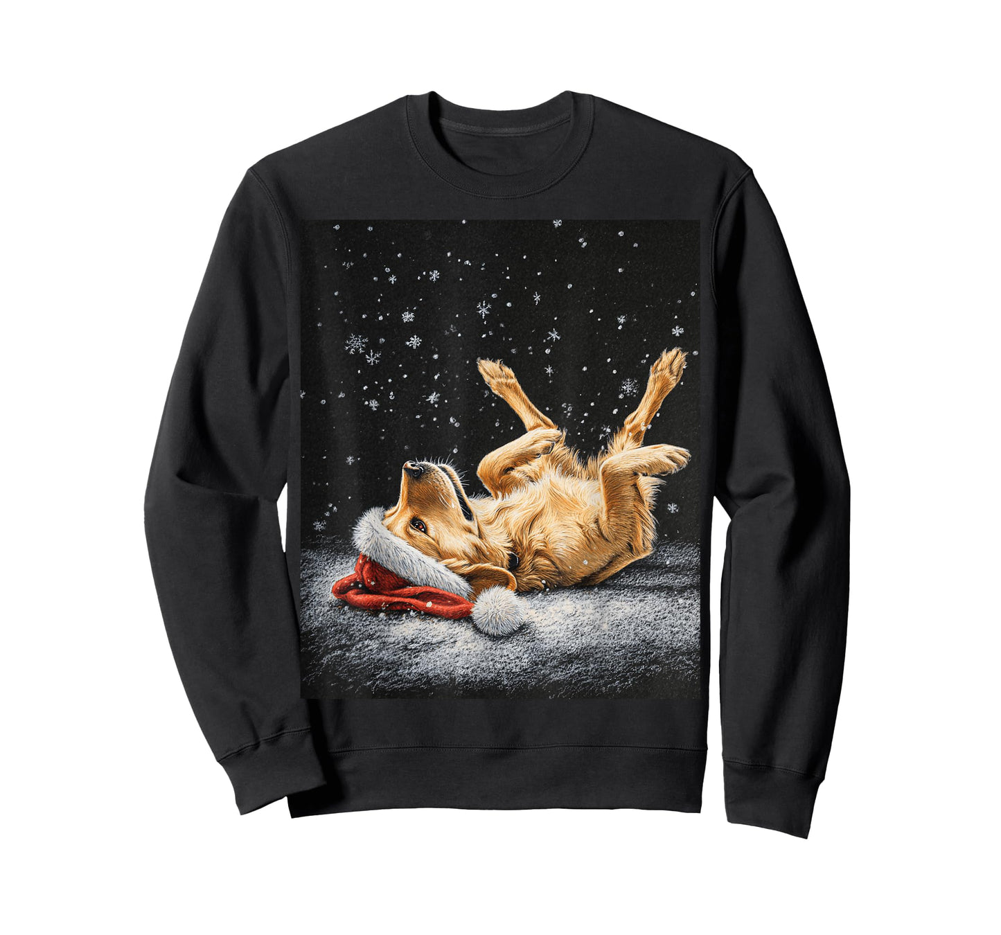 Cute Christmas Golden Retriever T-Shirt
