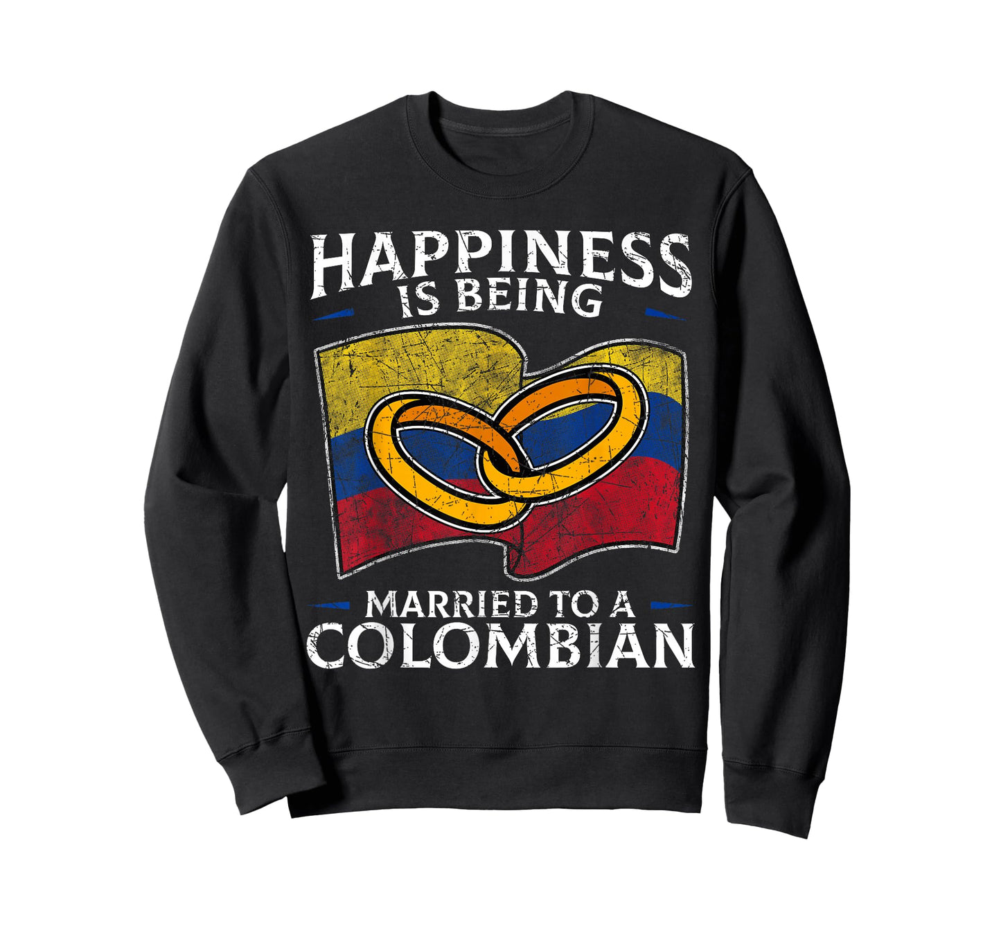 Colombia Marriage Colombian Heritage Married Flag Culture T-Shirt