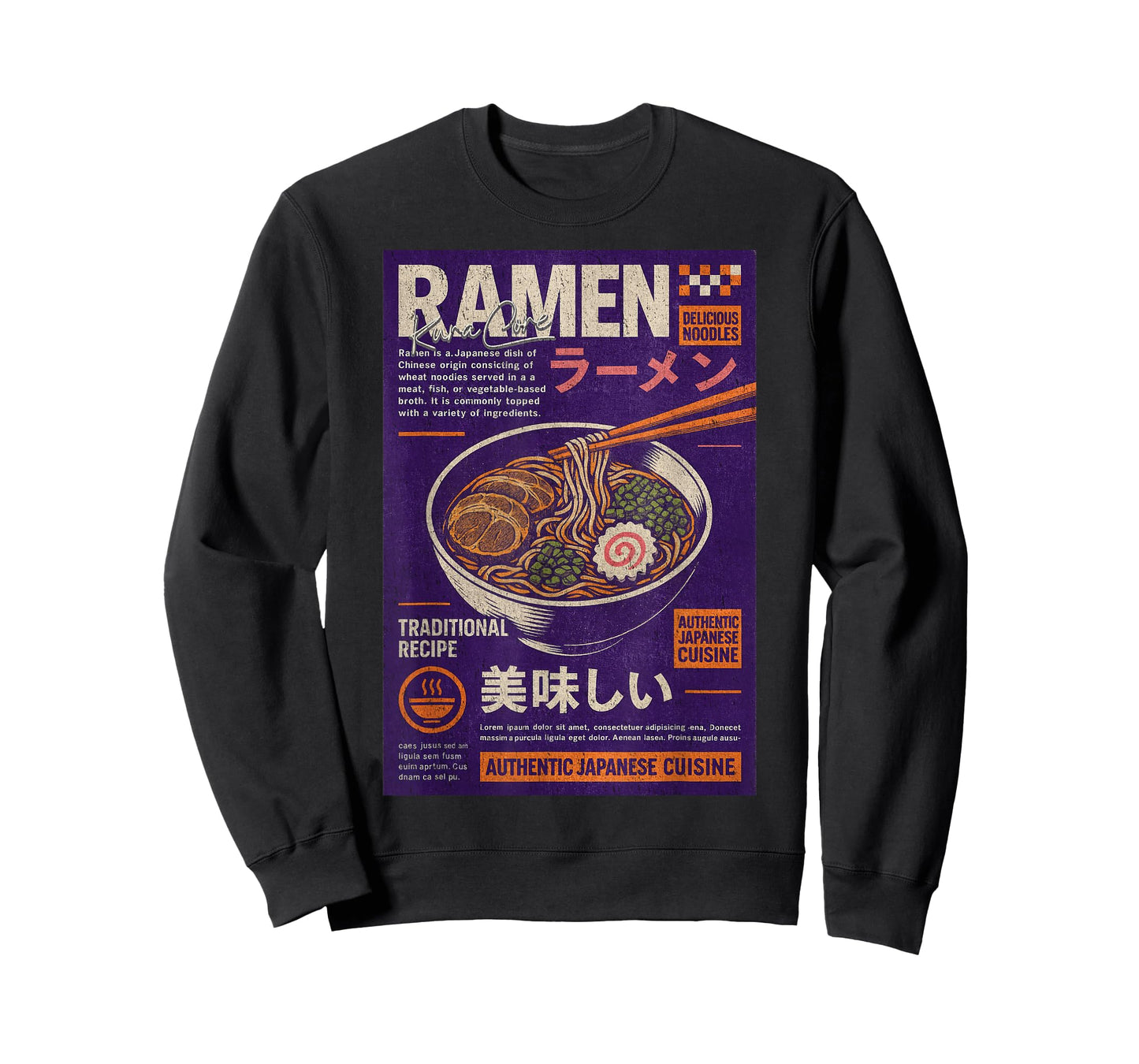 Ramen Japanese Streetwear Cyberpunk Y2K Retro Manga Anime T-Shirt