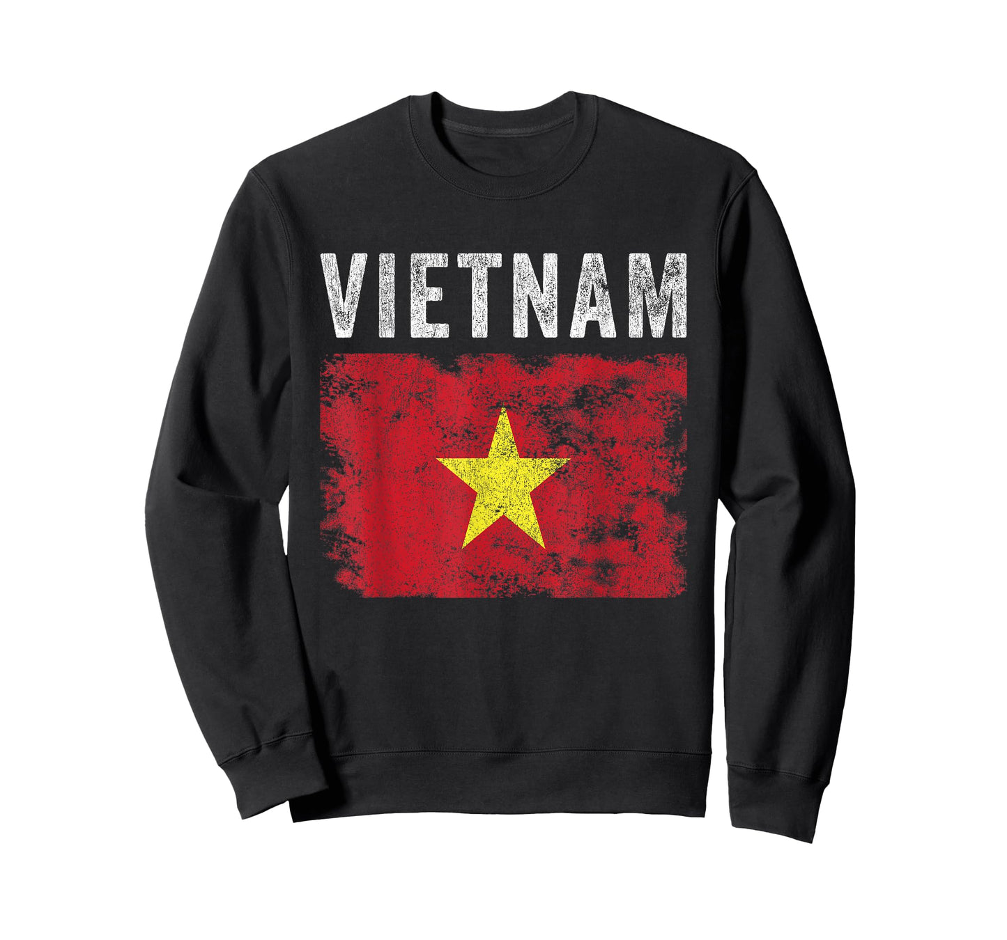 Vietnam Flag Distressed - Men Women Kids - Vietnamese Flag T-Shirt