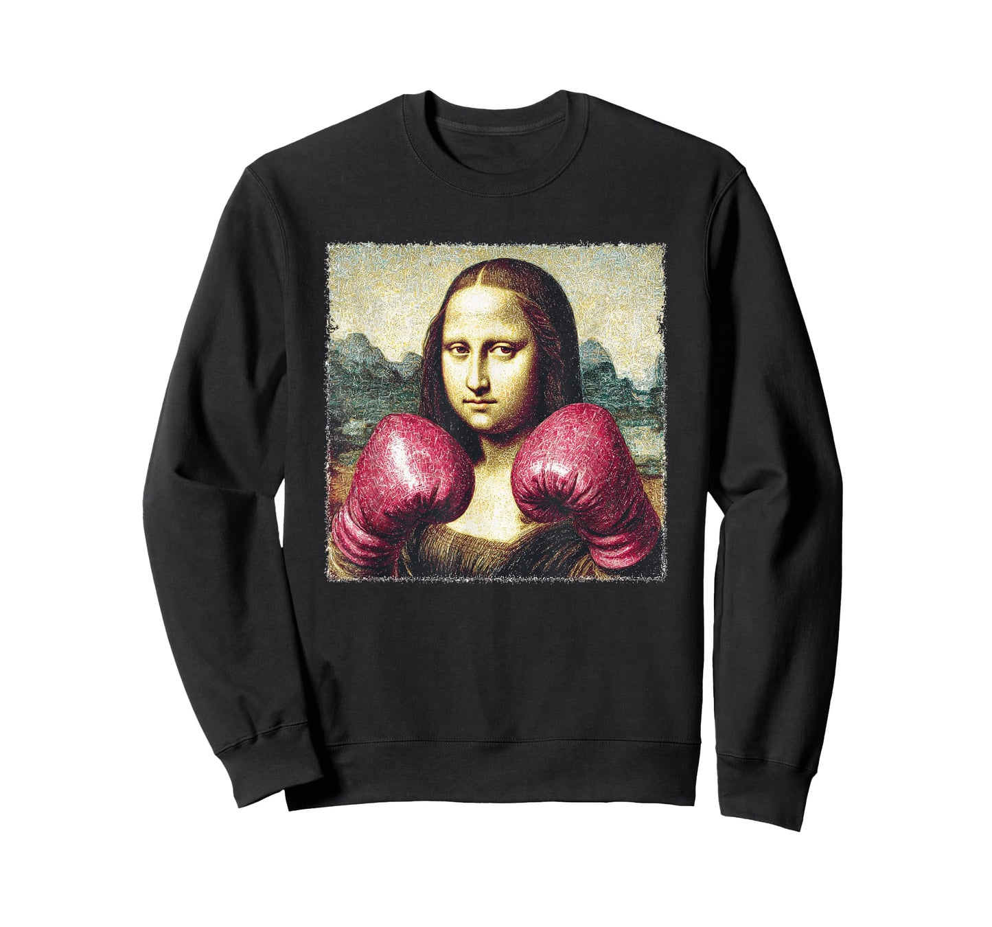 Boxing Mona Lisa Costume T-Shirt