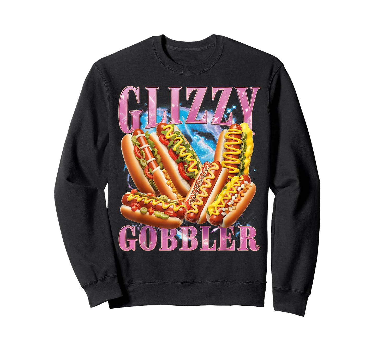 Funny Glizzy Gobbler Meme Hilarious Hot Dog Glizzy Lovers Men Women T-Shirt