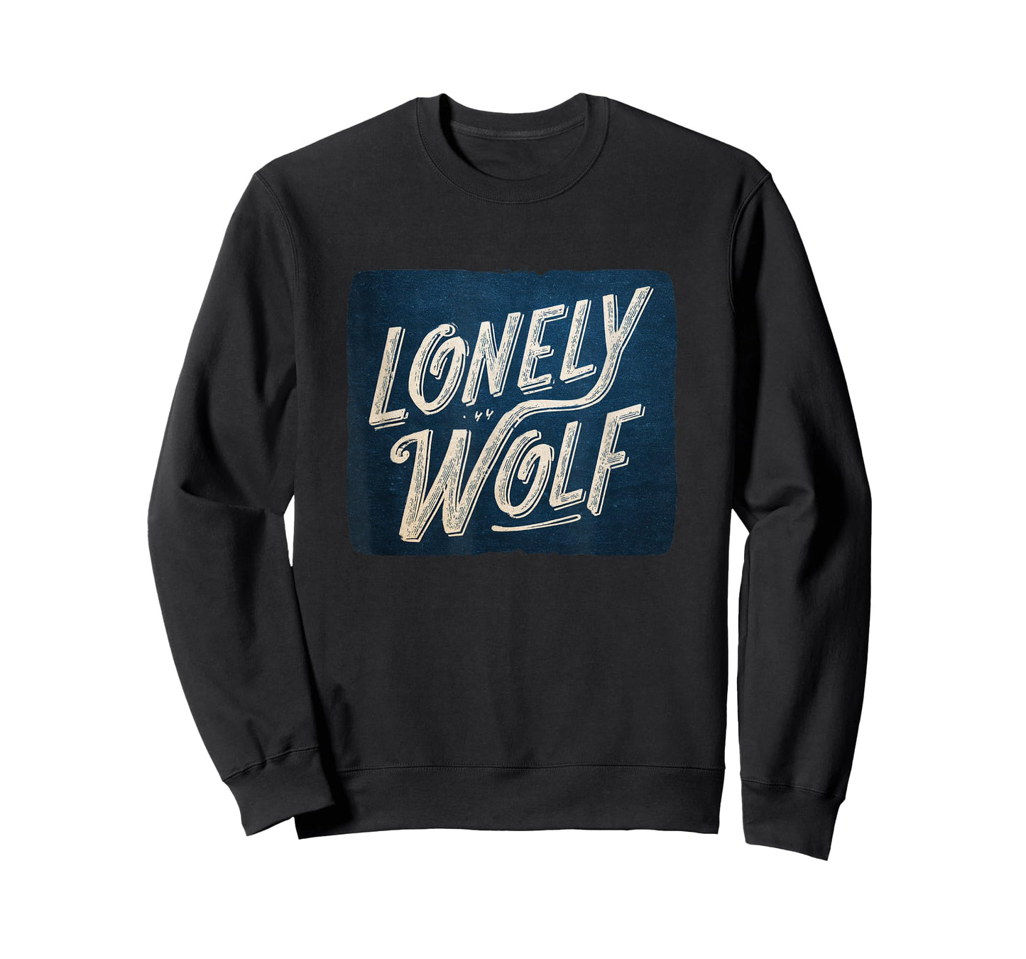 Amazing Lonely Wolf Emblem Costume T-Shirt