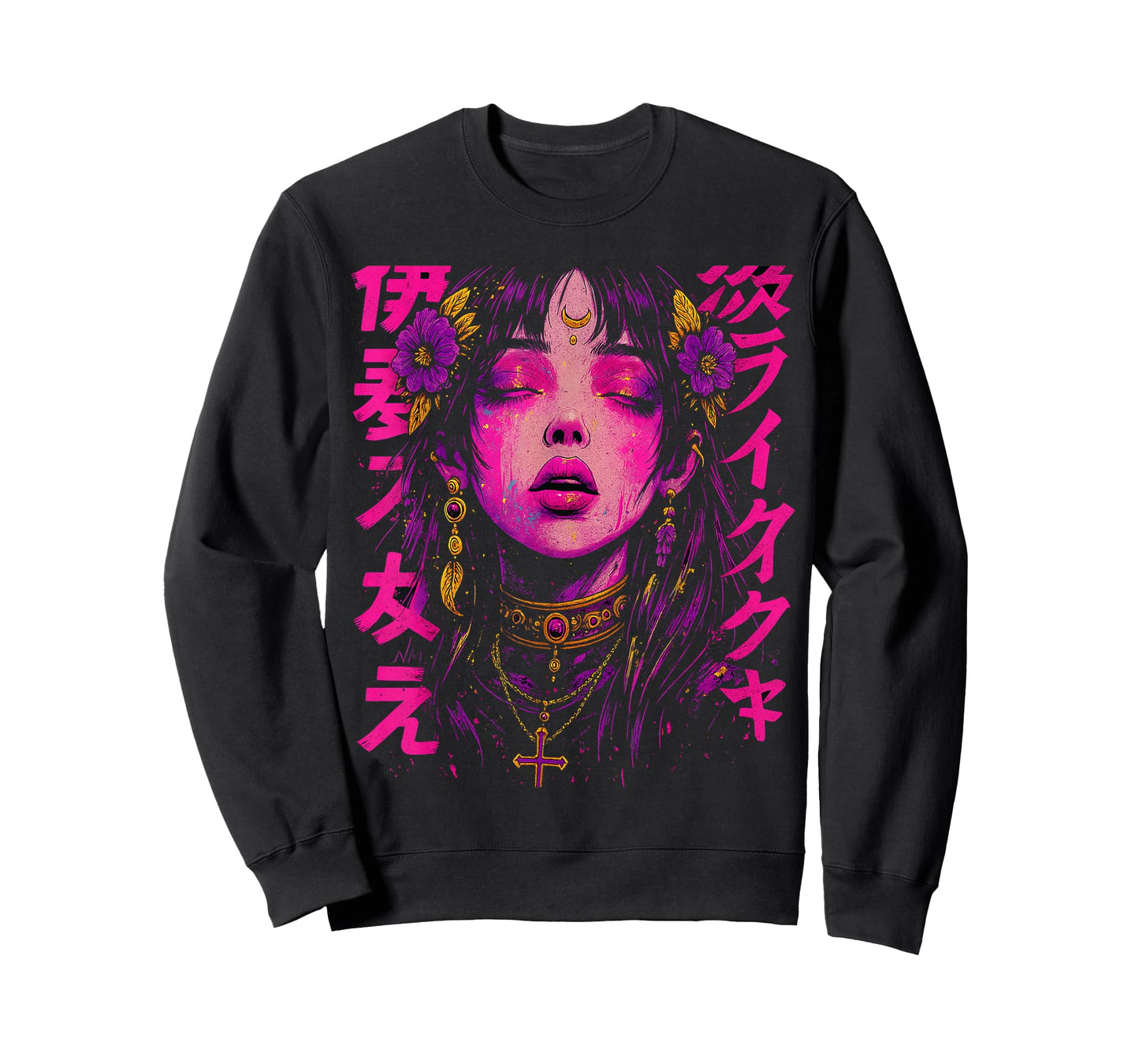 Japanese Futuristic Fashion | Retro Techwear | Anime Manga T-Shirt