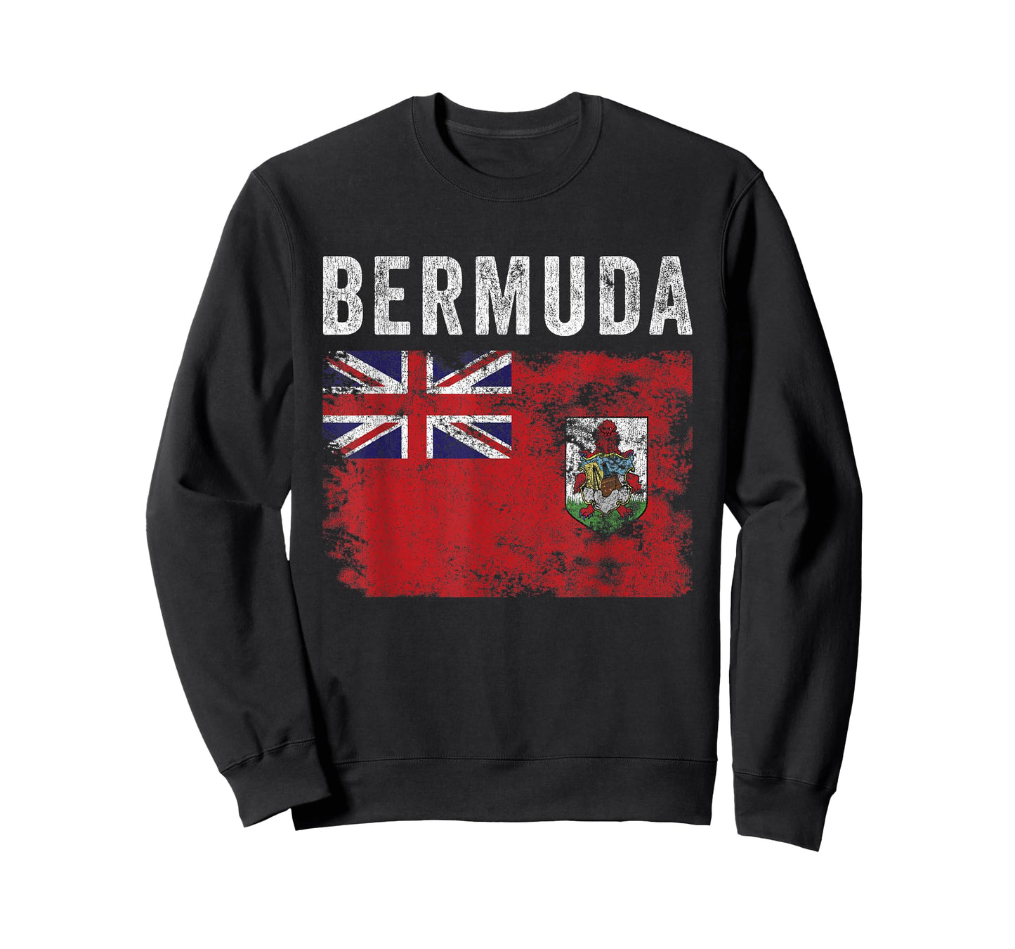 Bermuda Flag Distressed - Men Women Kids - Bermudian Flag T-Shirt