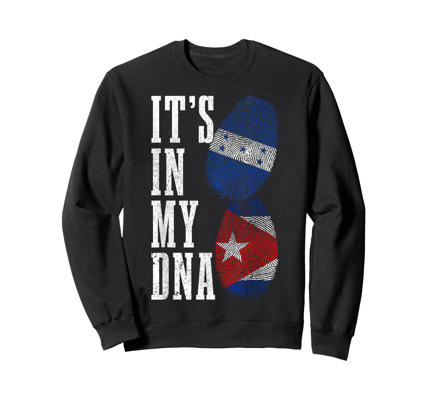 Honduras Cuba In My DNA Cuban Honduran Flag Pride Heritage T-Shirt