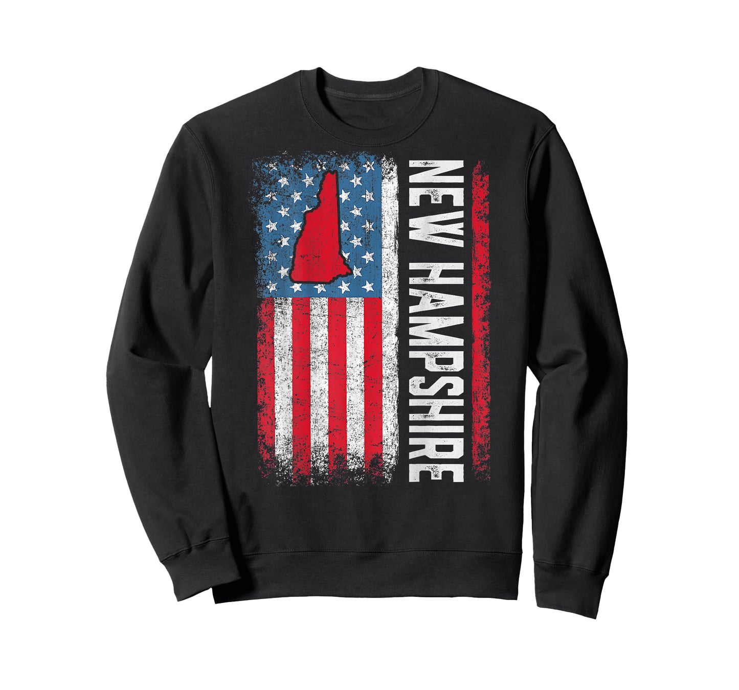 Vintage New Hampshire State USA Flag Shirt New Hampshire (On T-Shirt