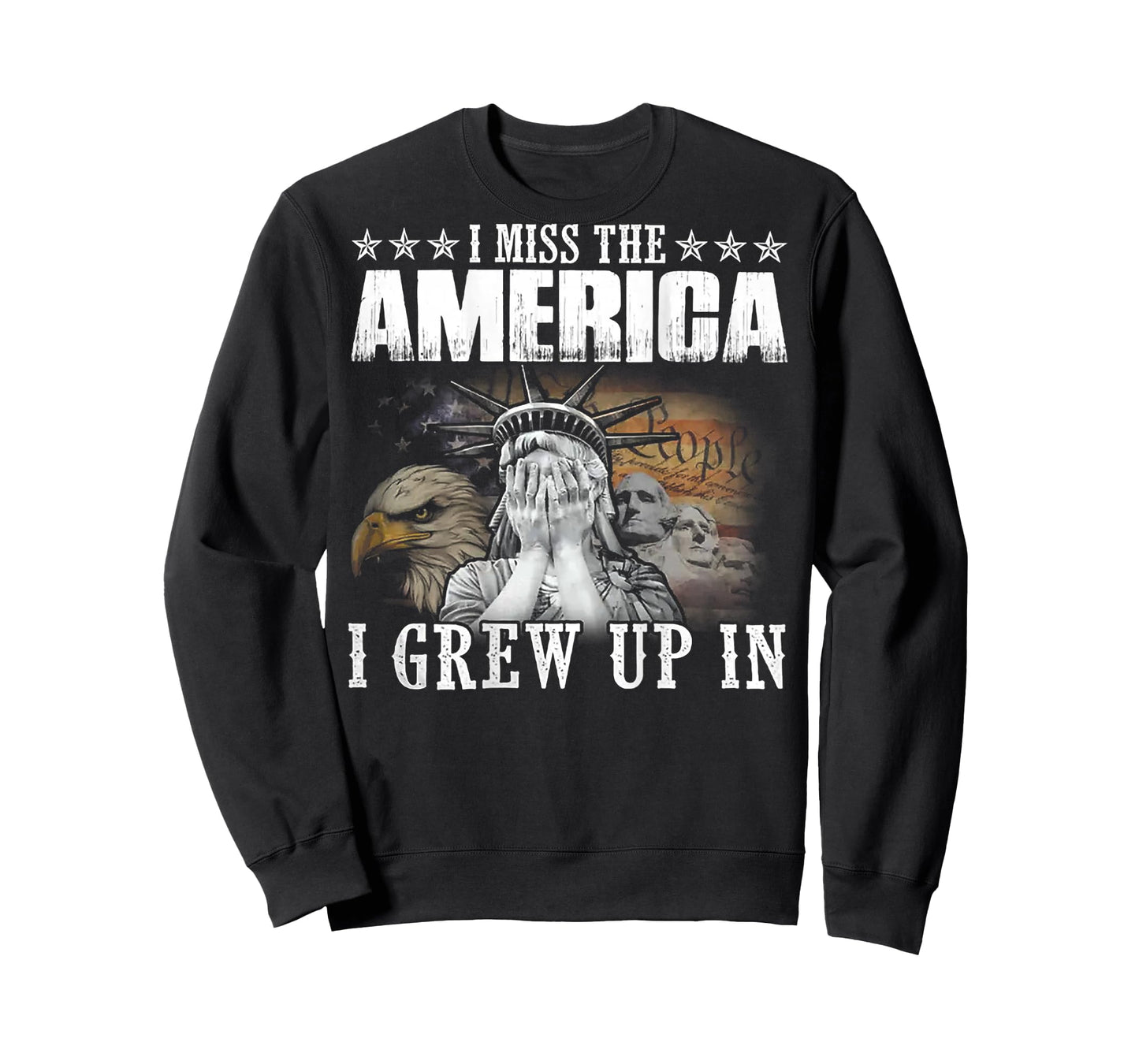 I Miss The America I Grew Up In (on back) T-Shirt